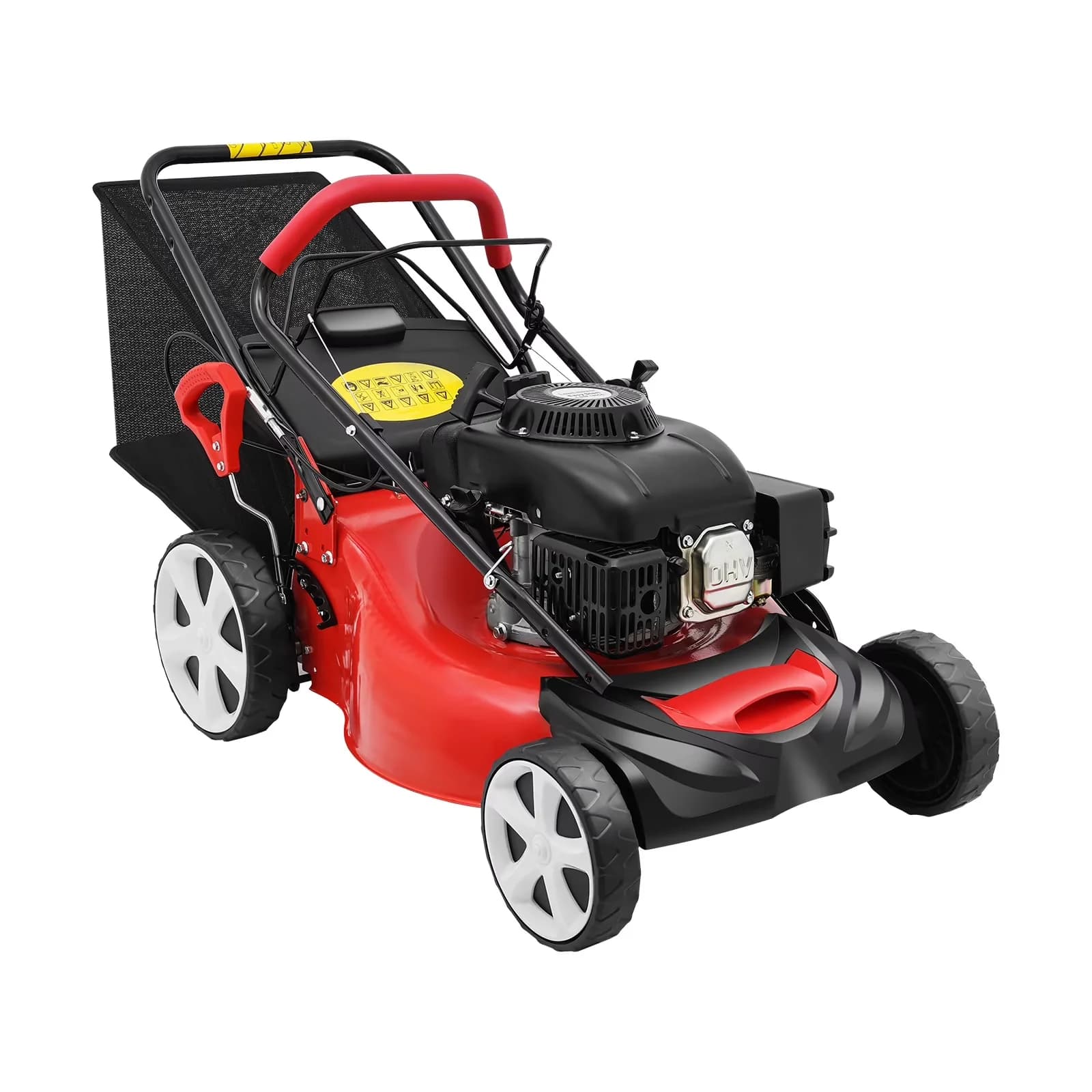 Durable Push Mower with Bagger 20-inch & 140cc Gas Lawn - 5HP - Satisfaction Guaranteed Model 29CC62