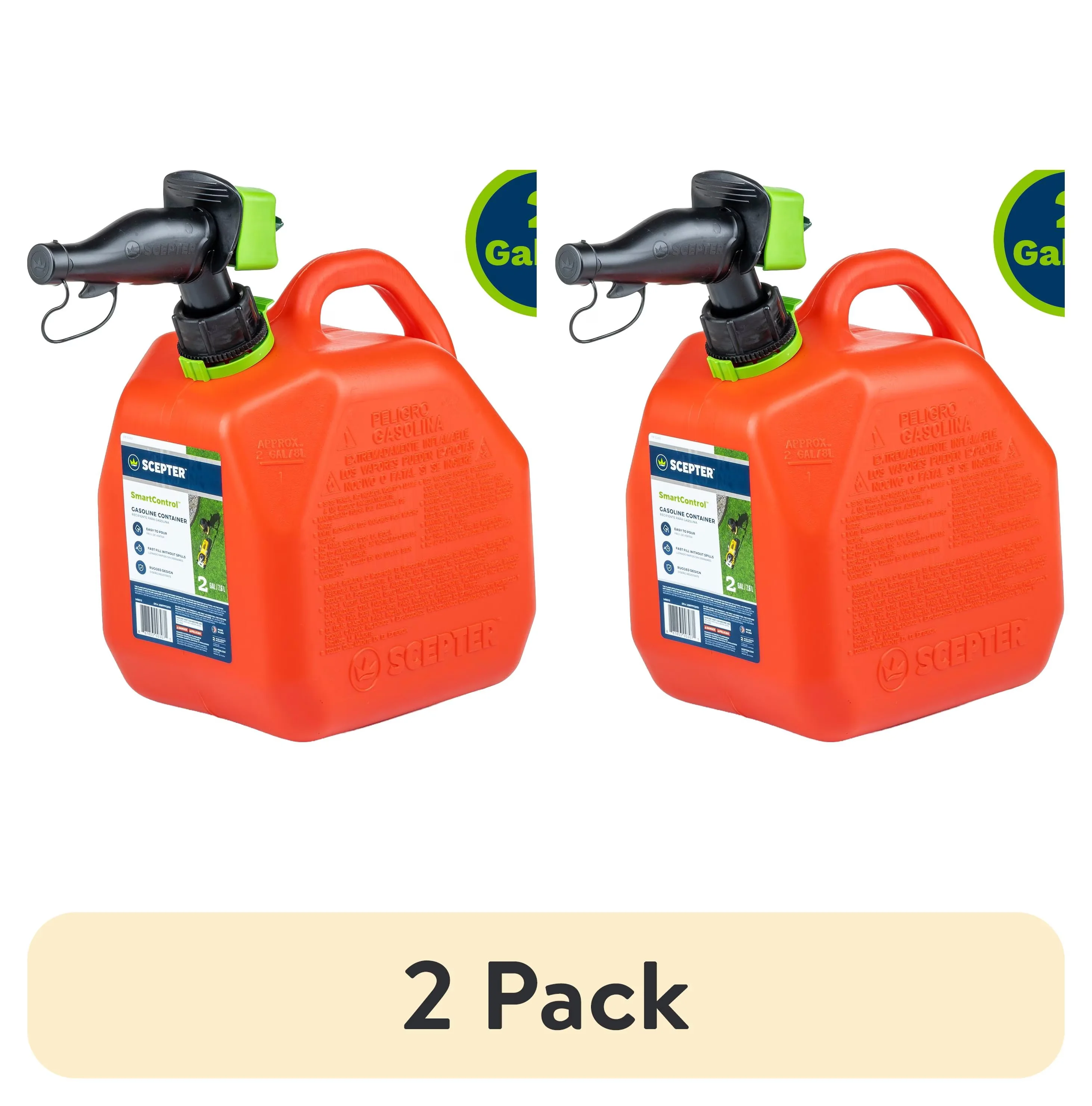 Durable Replacement Parts Accessory with For Emergency, Spill-proof Design - Plastic 2 gal Model F82FD6