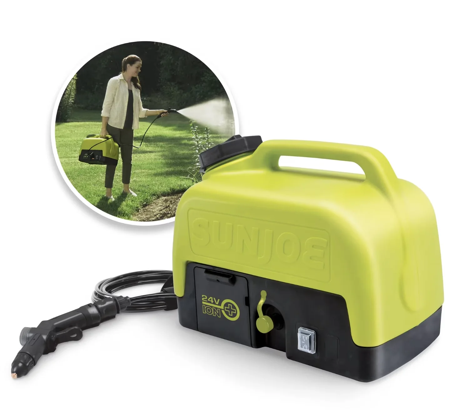 Versatile Pressure Washer with Battery, 24V for Daily Use - Model 157DE2
