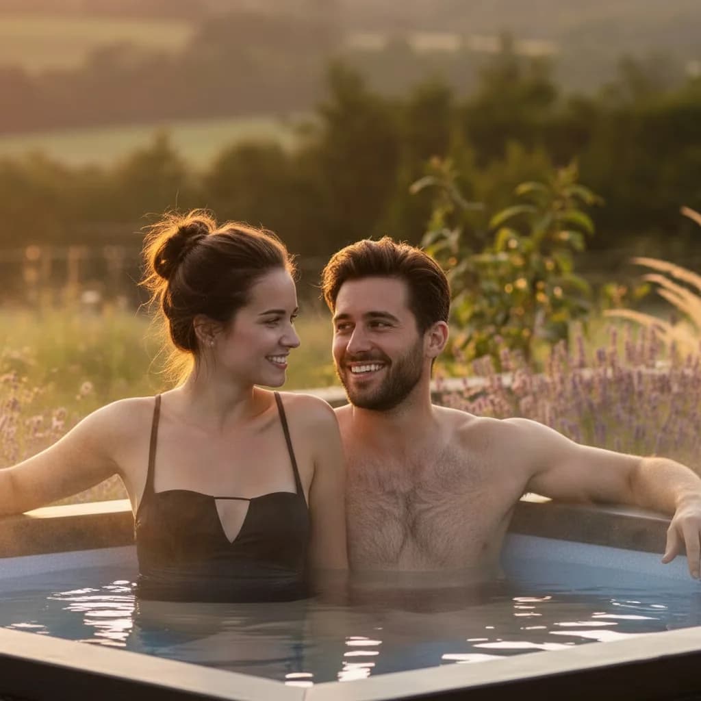 Durable Hot Tub with Insulated - Black 70 - Satisfaction Guaranteed Model 1AF7F4