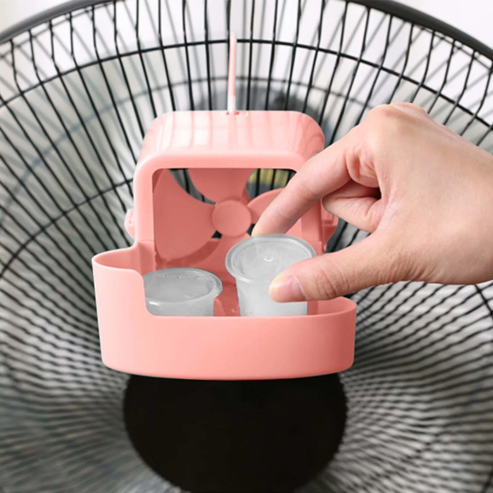 Essential Fans In Cooling with Oscillating, Adjustable Height, Summer Gift - Plastic Model 62C7E2