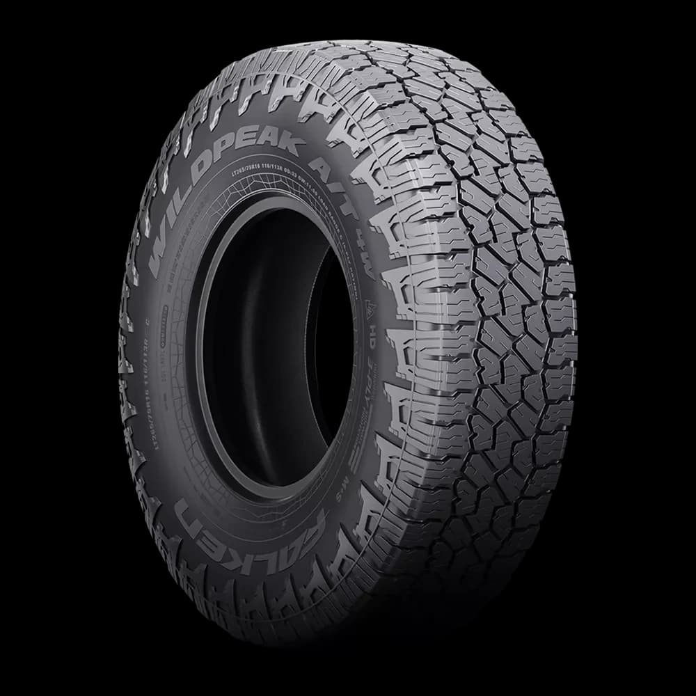 Quality Truck Tire with Smooth, All-Weather, 65K Mile Warranty - T4W - Low Maintenance Model AD9F46