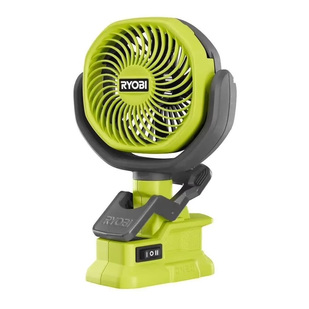 Fans In Cooling Reliable with Battery, Rotating Head, Battery and charger sold separately - Plastic Model D5B295