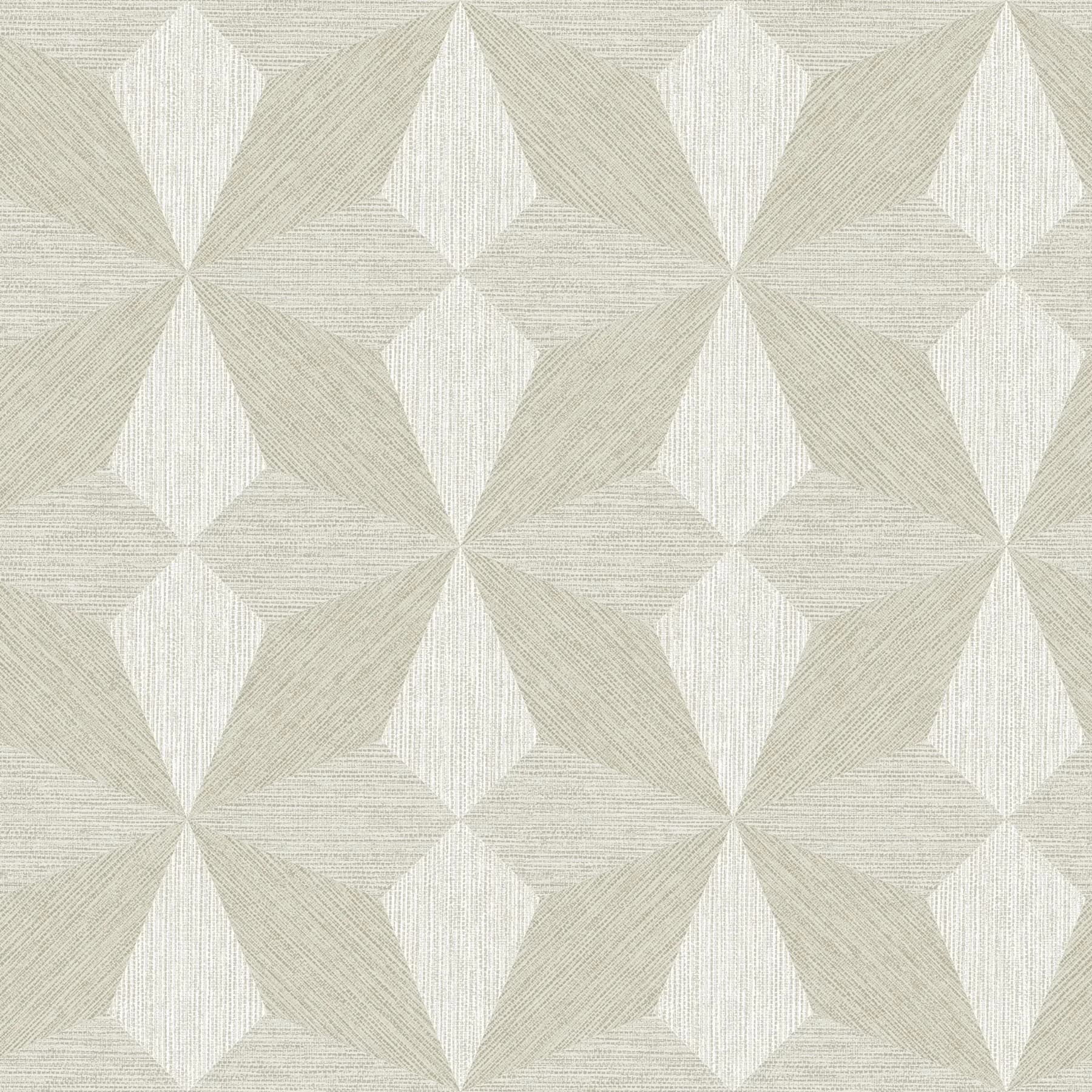 Durable Wallpaper with Removable, Repositionable, washable, and strippable - Vinyl Off-White Model 1F3393