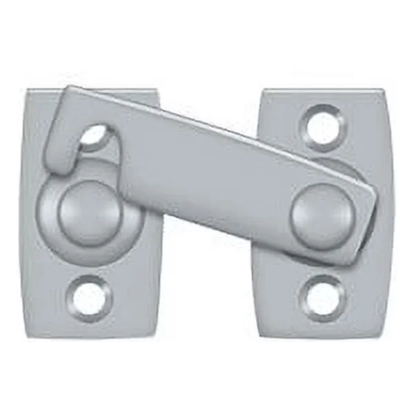 Efficient Kitchen Renovation with Shutter Bar Door Latch, Applicable To Furniture with Small Doors - Solid Brass Silver Model 242256