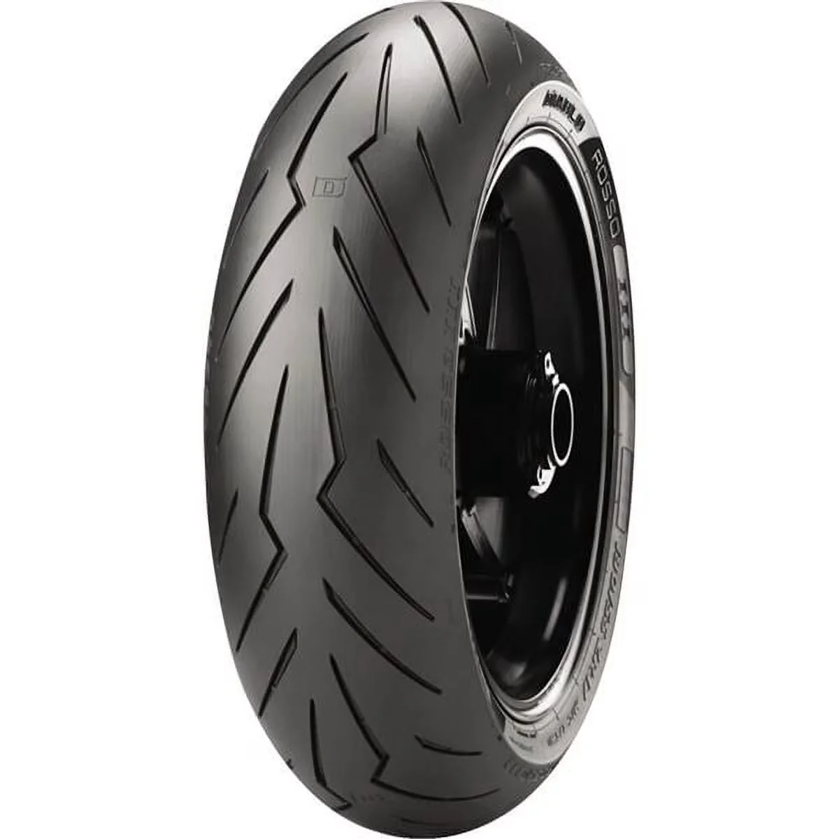 Professional Motorcycle Tire with High-Speed, Diablo Rosso III Rear Sportbike - Black Model A757B7