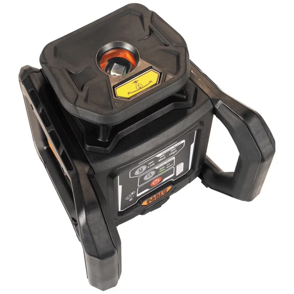 Modern Measuring Layout with Battery, Durable, 93RLS Green Rotary Laser Level - Green Model F5D8DA