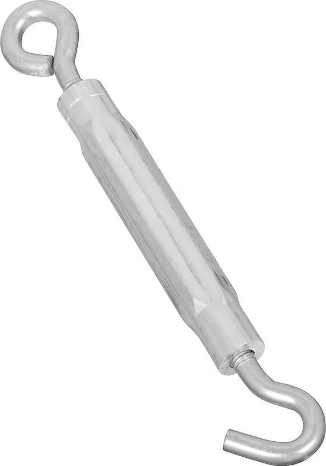 Sleek Fastener with Used with rope, twine and cables, Height 0.500, Stainless Steel - Silver Aluminum Model 4B75EA