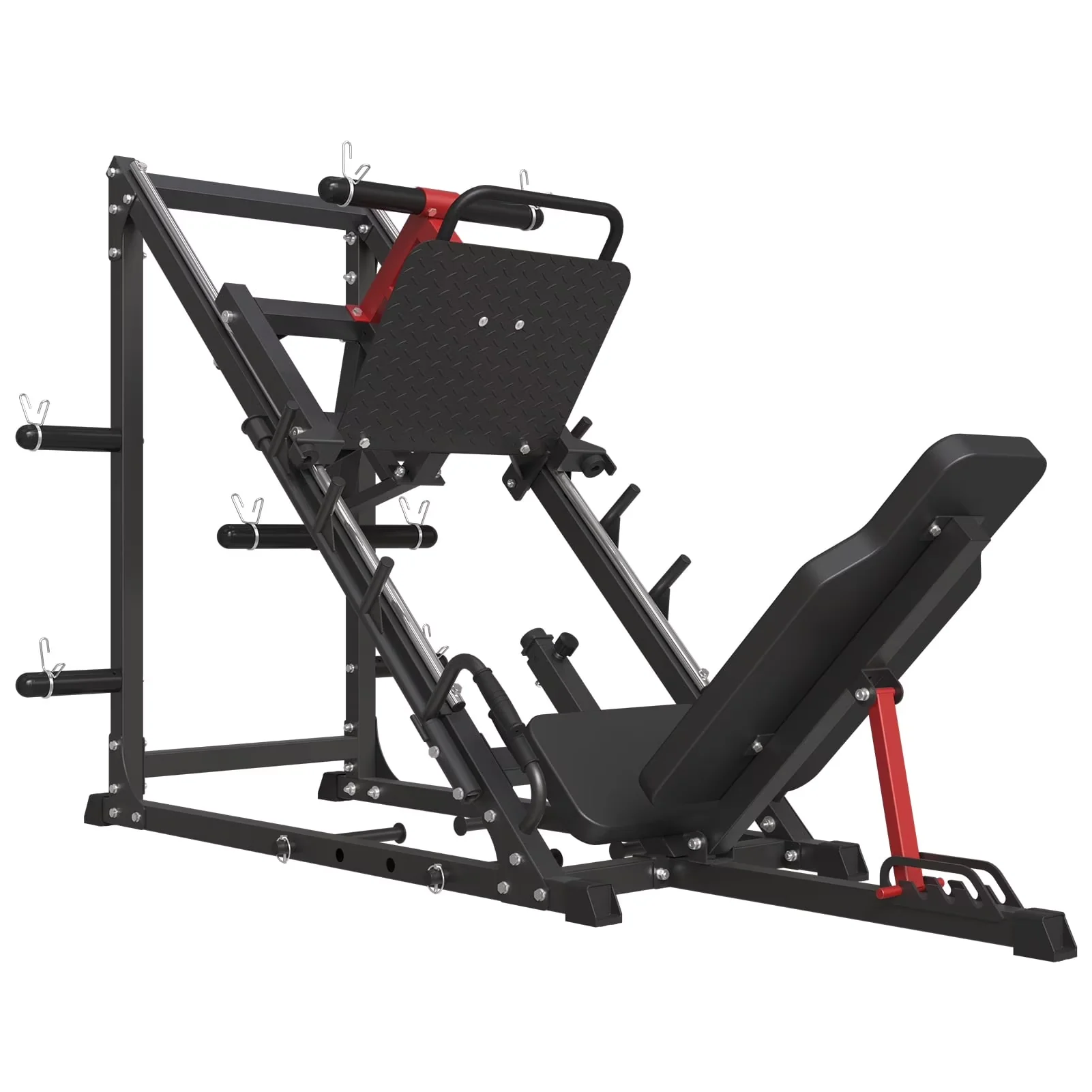 Home Gym Accessory Essential with Adjustable, Workout Equipment, Weight Capacity Adjustable Leg Machine - Model A16983