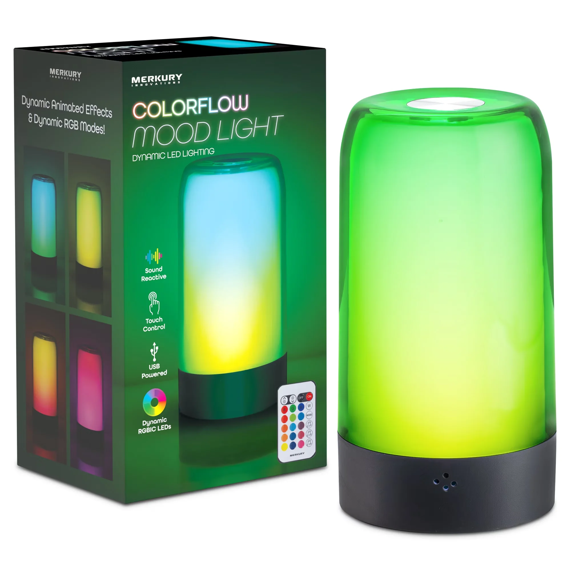Professional Lamp with LED, Standard Lamps, Sound Reactive Modes - Multicolor Plastic Model EABAF9