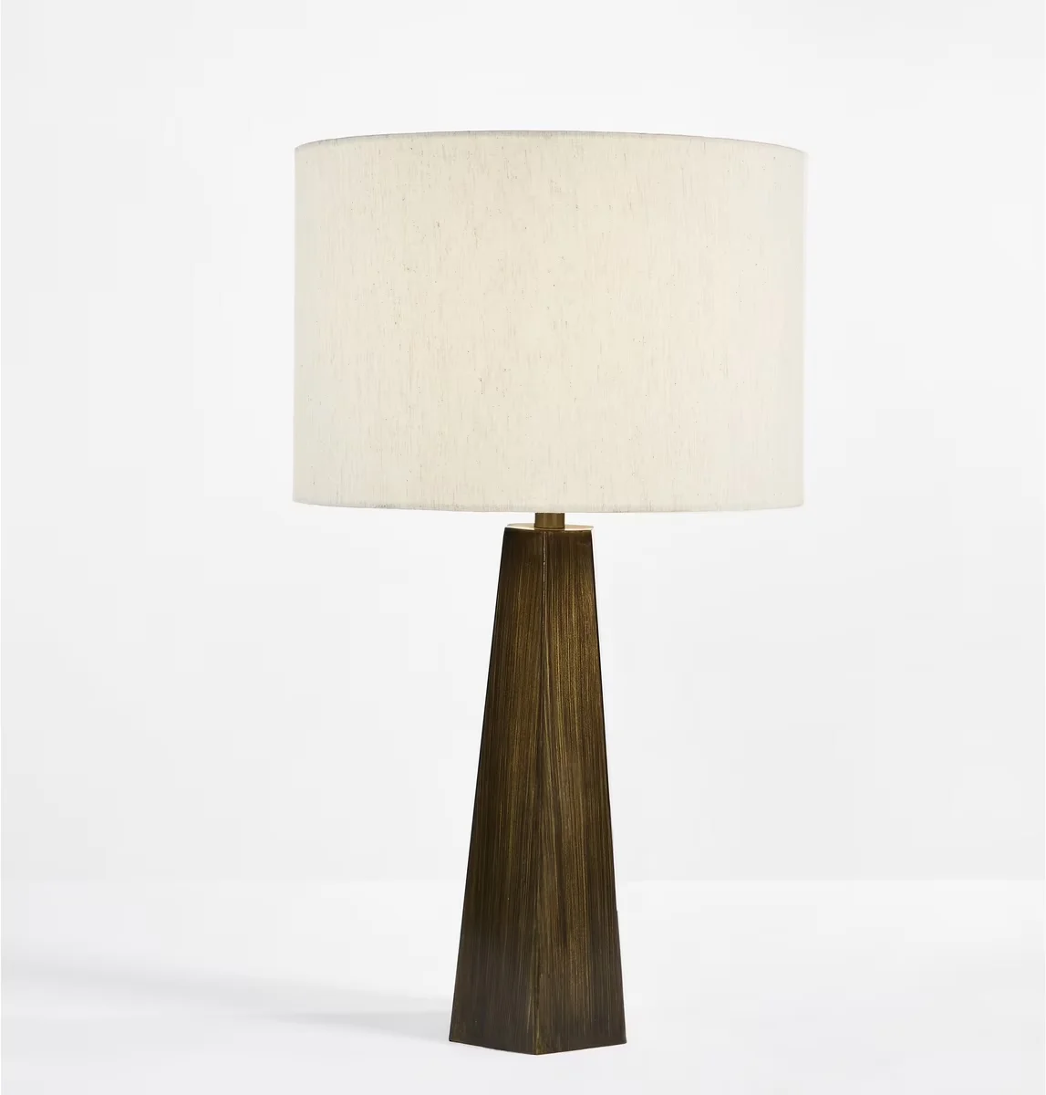 Durable Lamp with Incandescent, Standard Lamps, Jandean 27 in. Statuesque Table - Iron Brown Model C4FD3E