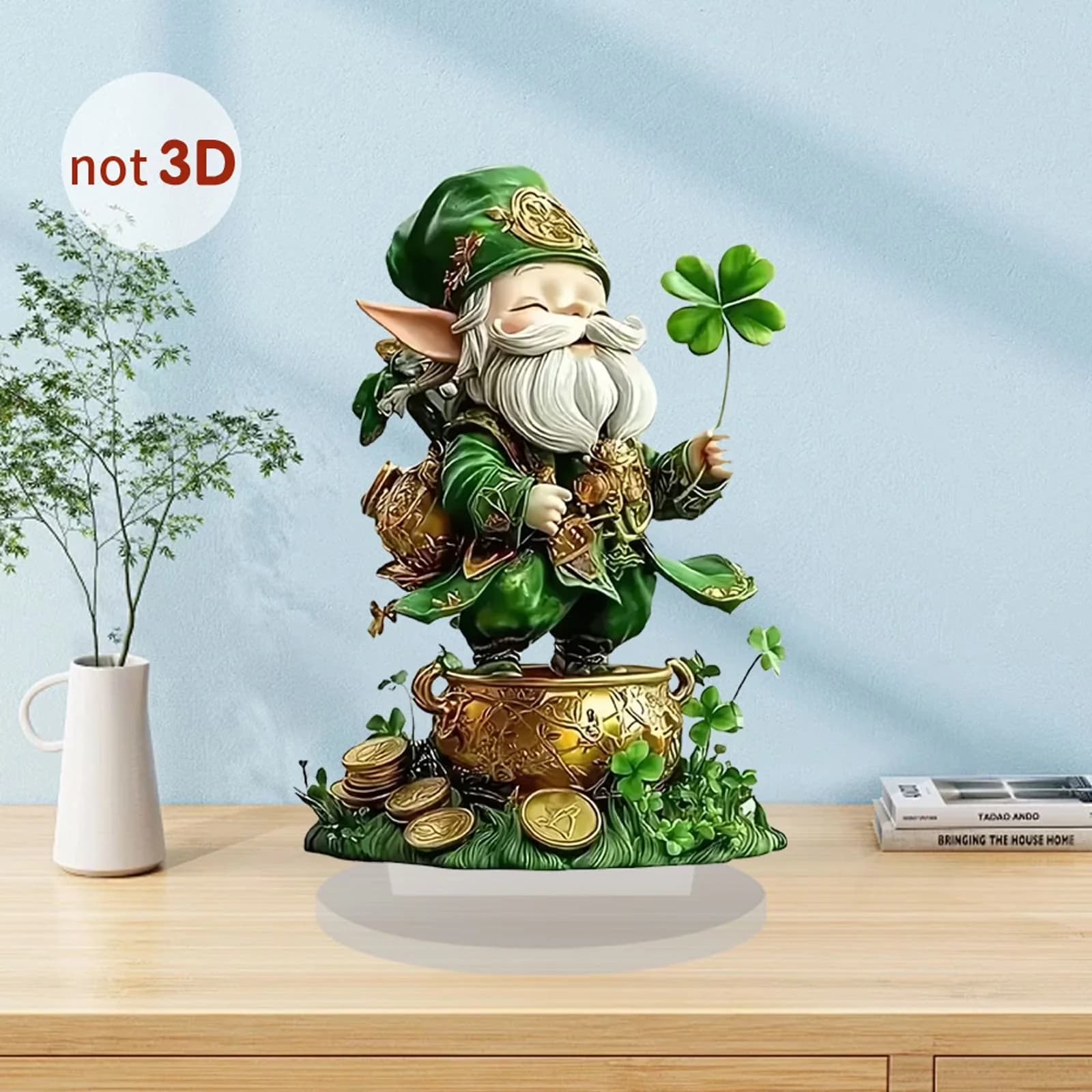 Novelty Light Stylish with Contemporary, Modern, St Patricks Day Decorations - A Acrylic Model 9CE384