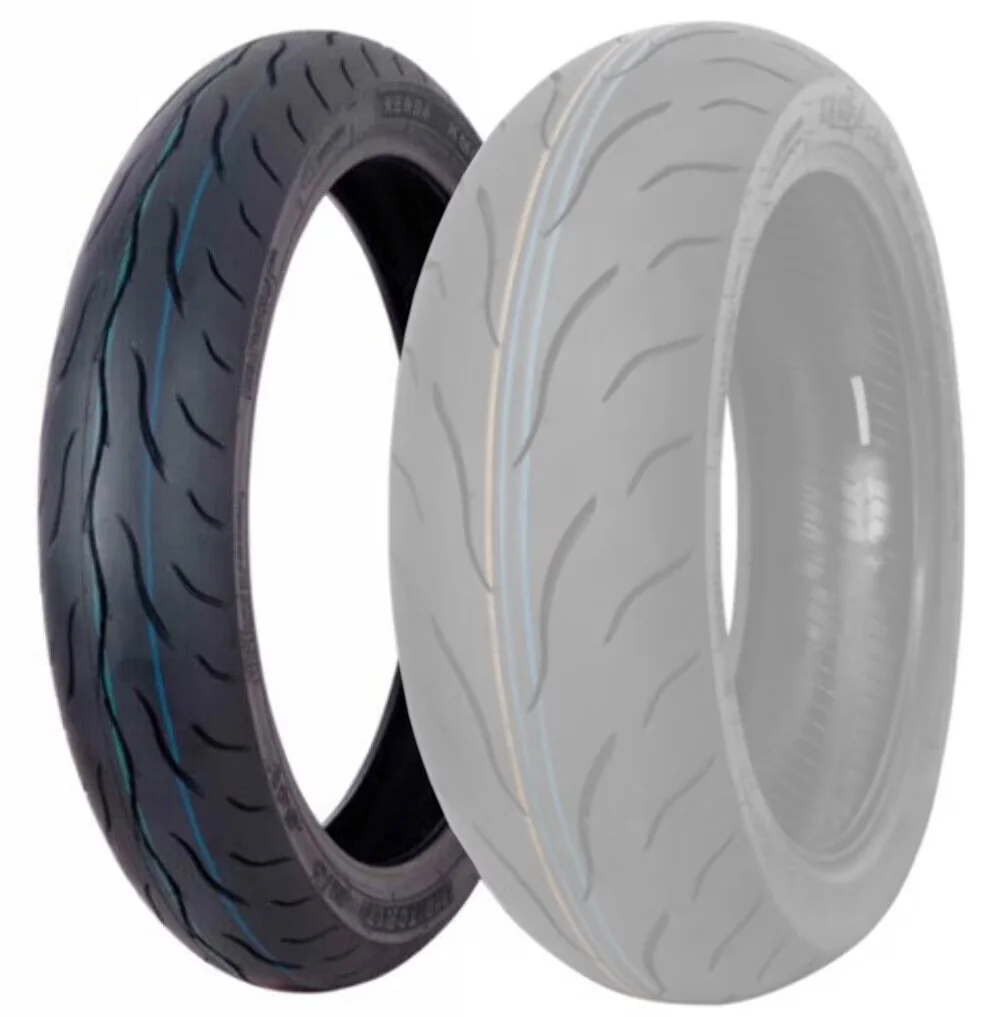 Professional Motorcycle Tire with High-Speed, KM1 Front (120/70ZR-17) for General Purpose - Model B7EDA1