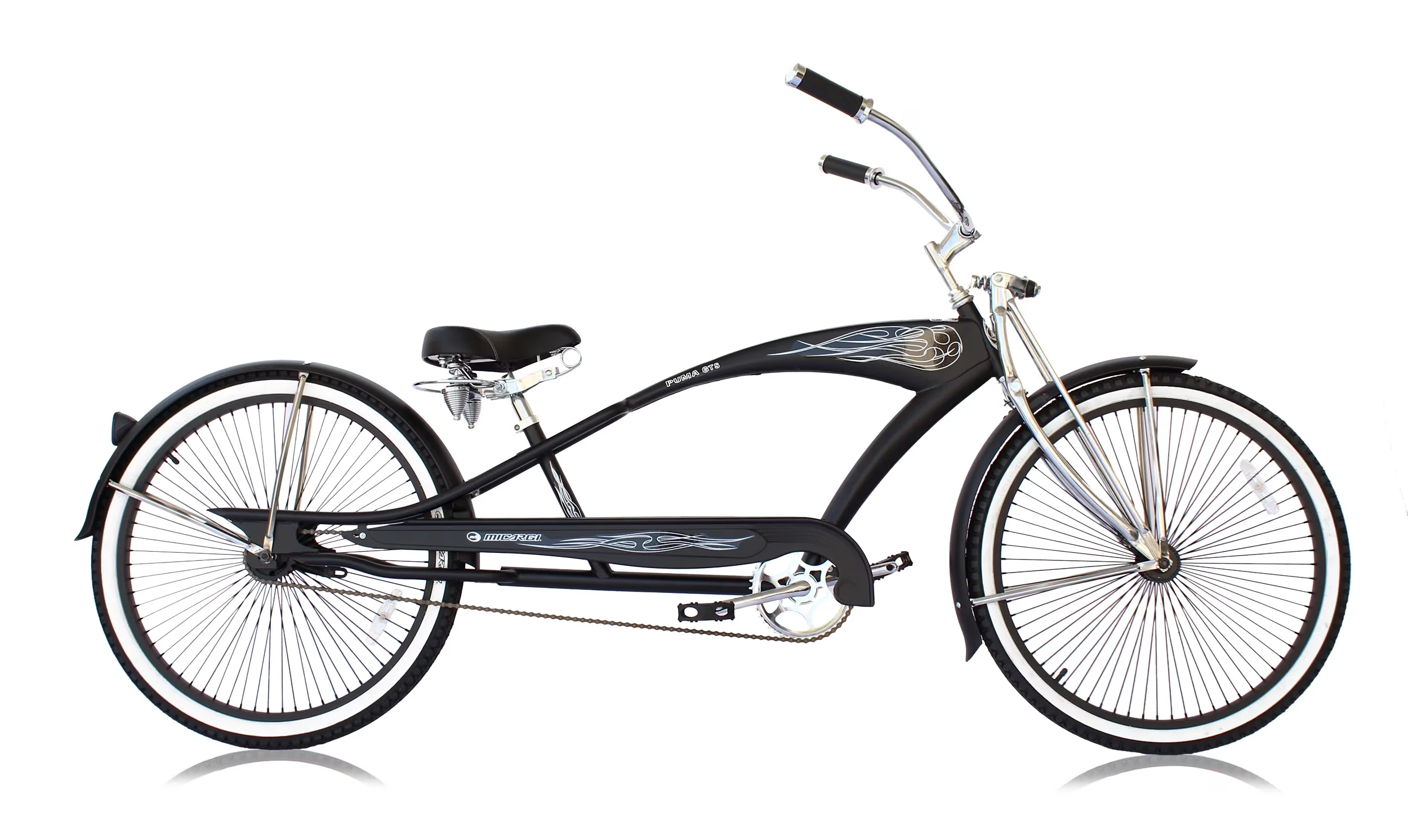 Cruiser Bike Classic with Adjustable Seat Height, Easy to use Adults 26'' Bikes - Matte Black Model 89D1C5