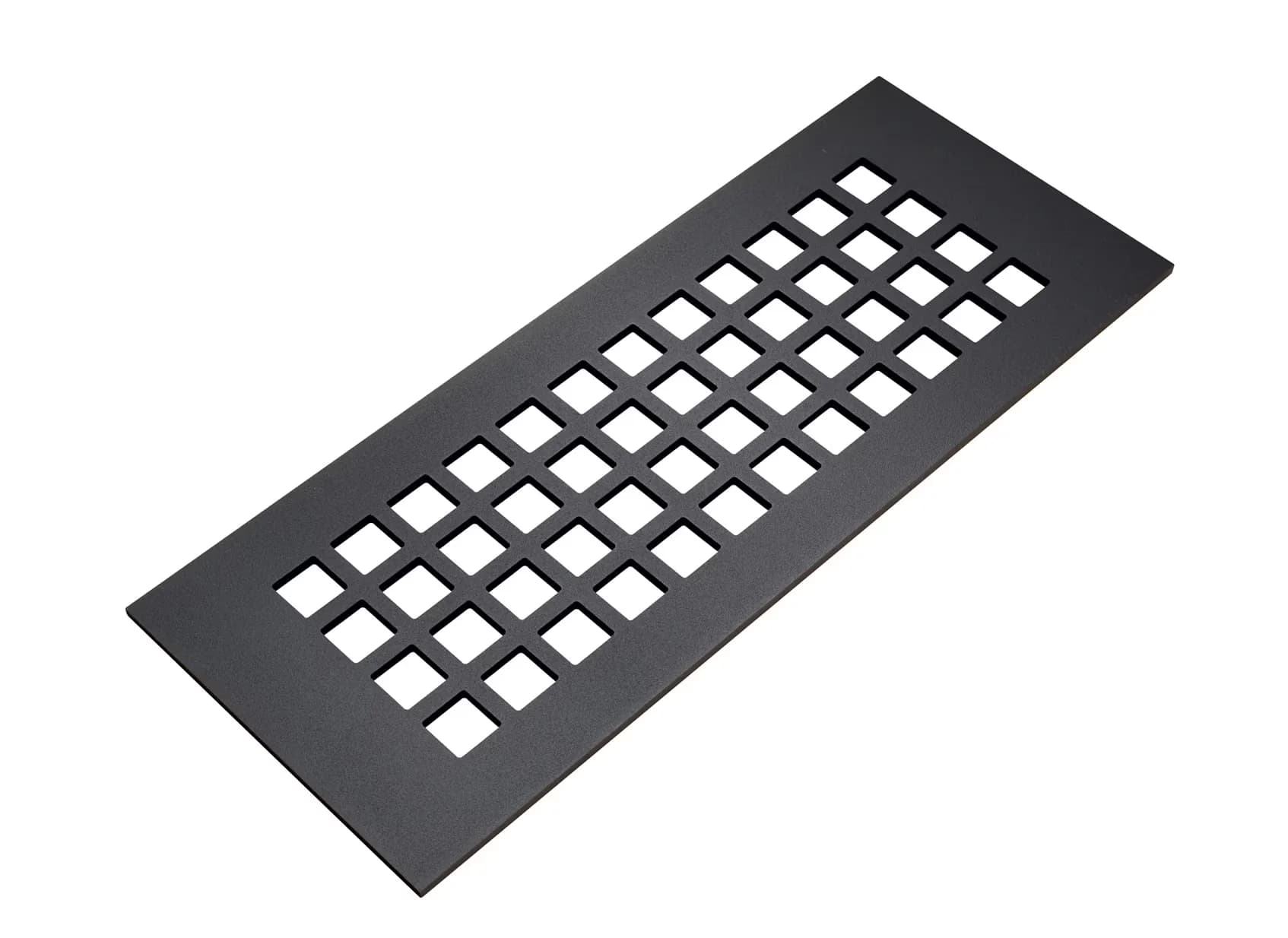 Grey Vinyl Flooring Vinyl Plank Flooring Sleek with Grey Aluminum, Grid Collection - Aluminum Gray Model 184150