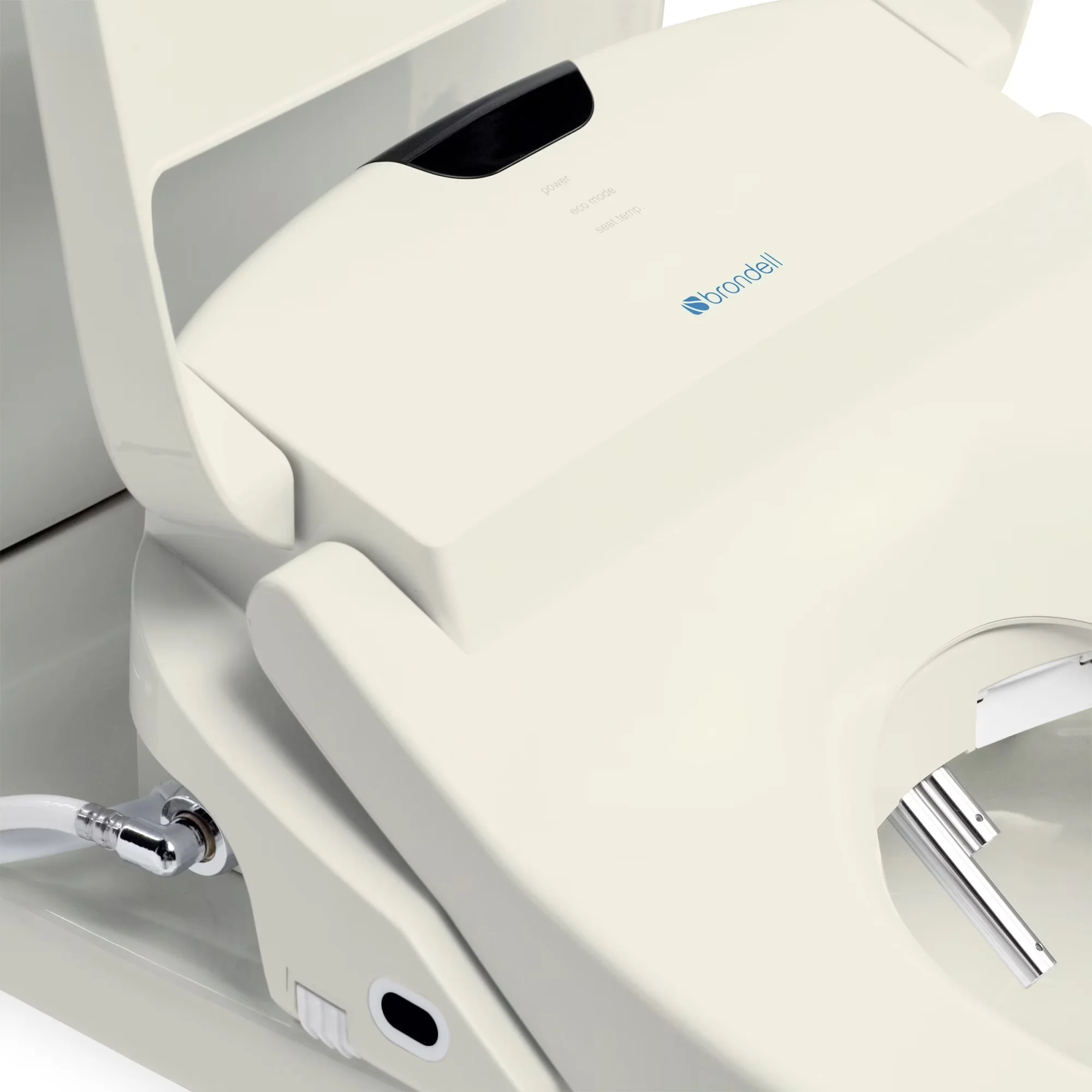 Stylish Toilet Seats And Lid with Illuminating Cool Blue Nightlight, Replaceable active carbon deodorizer, Swash 1400 Luxury Bidet... Model 725A10