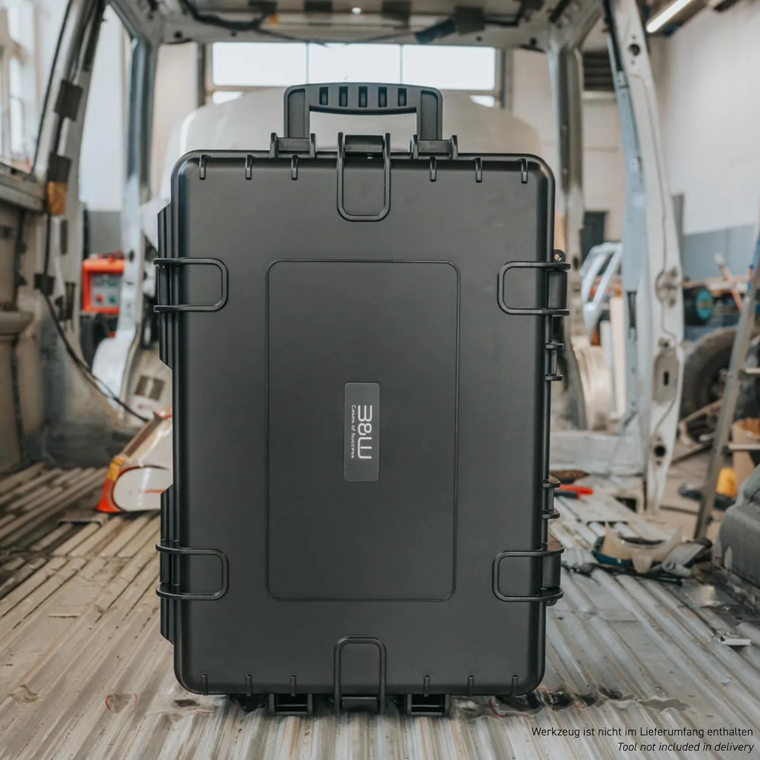 Versatile Garage Storage Supply with Pocket Tool Boards, Black - Black Polypropylene (Pp) Model AF5F3E