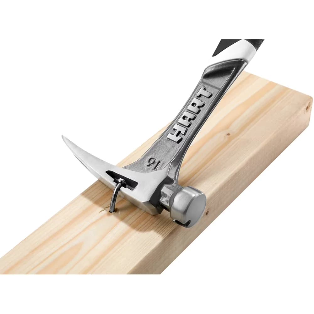 Hand Tool Set Essential with Full Head, Angled, 16-Ounce Steel Hammer - Steel, Tpr White Model 6446F9