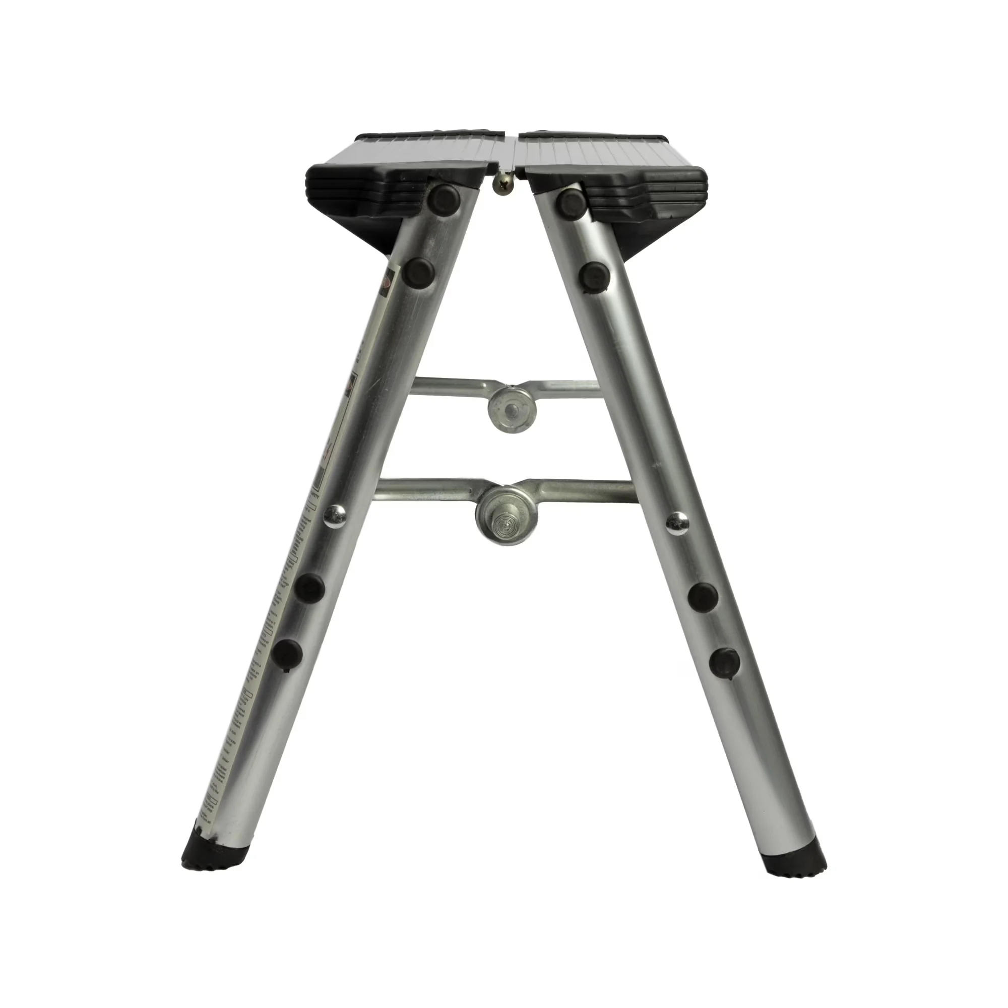 Compact Ladders And Step Stool with Foldable, Maximum Weight Capacity: 200 lbs. - Aluminum Silver Model 637434