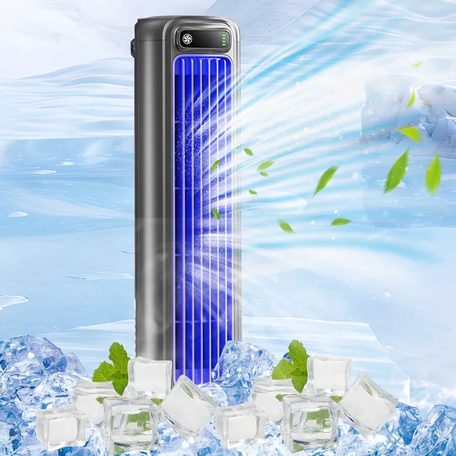 Quality Fans In Cooling with Oscillating, Evaporative Air Cooler - Plastic for Home Office, Bedroom Model F634A9