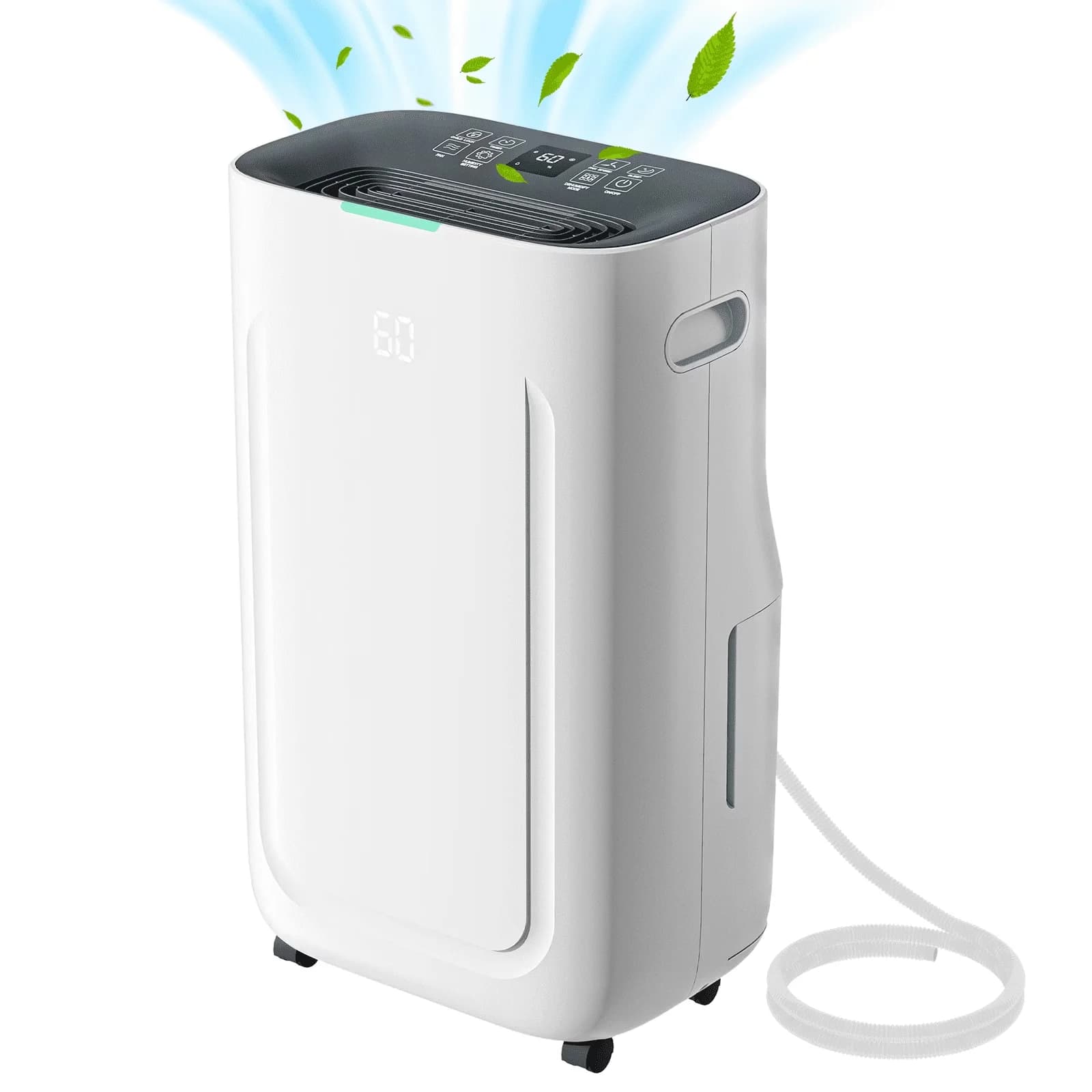 Classic Dehumidifier with Automatic Shut-Off, 22 Pint/day 5500 sq. ft., Working Temperature :41F-89.6F - Model 4BC4D8