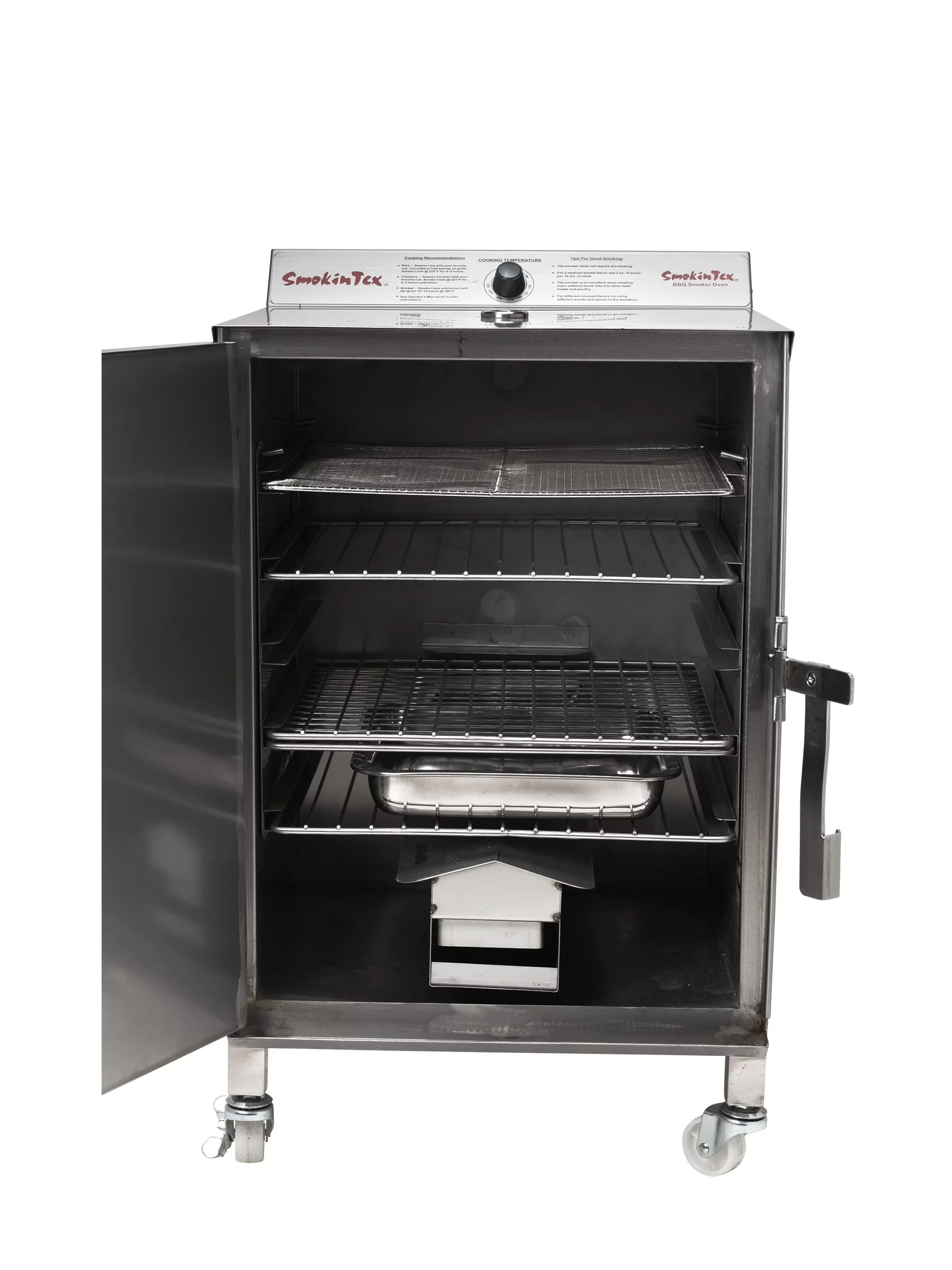 Smoker Versatile with Digital Temperature Control, Perfect - Stainless Steel Stainless Steel Model D8FA39