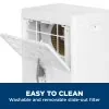 Reliable Dehumidifier with Adjustable Humidistat, Built-In Pump - White Model C9C60F