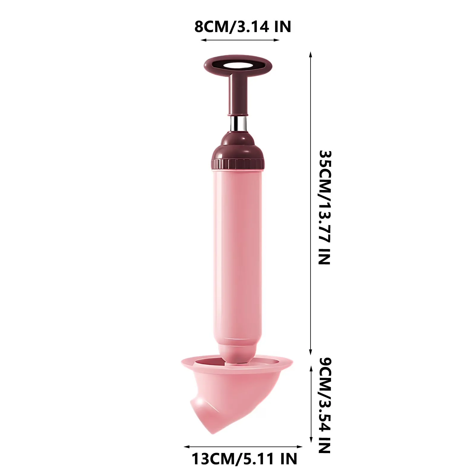 Sleek Plumbing - Pink 17.72×6.3×2.56 1 Pack - Built to Last Model C004F6