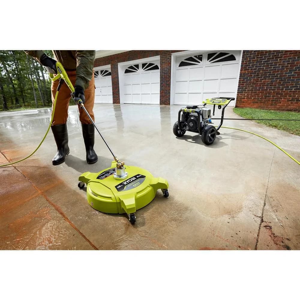 Efficient Pressure Washer with 18" GAS Surface Cleaner - Residential Grade Model 12B776