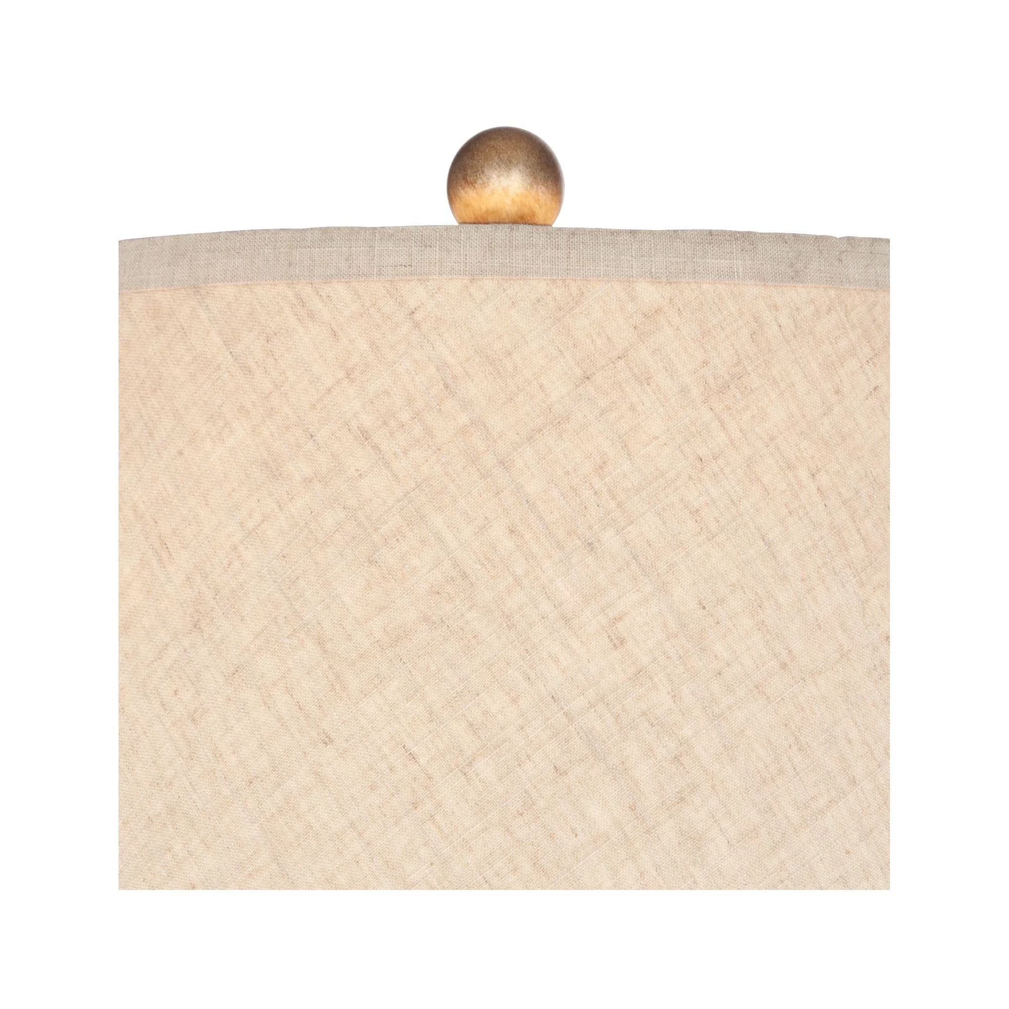 Table Lamp Classic with Incandescent, Modern - Brown Resin for Living Room, Bedroom Model F98870
