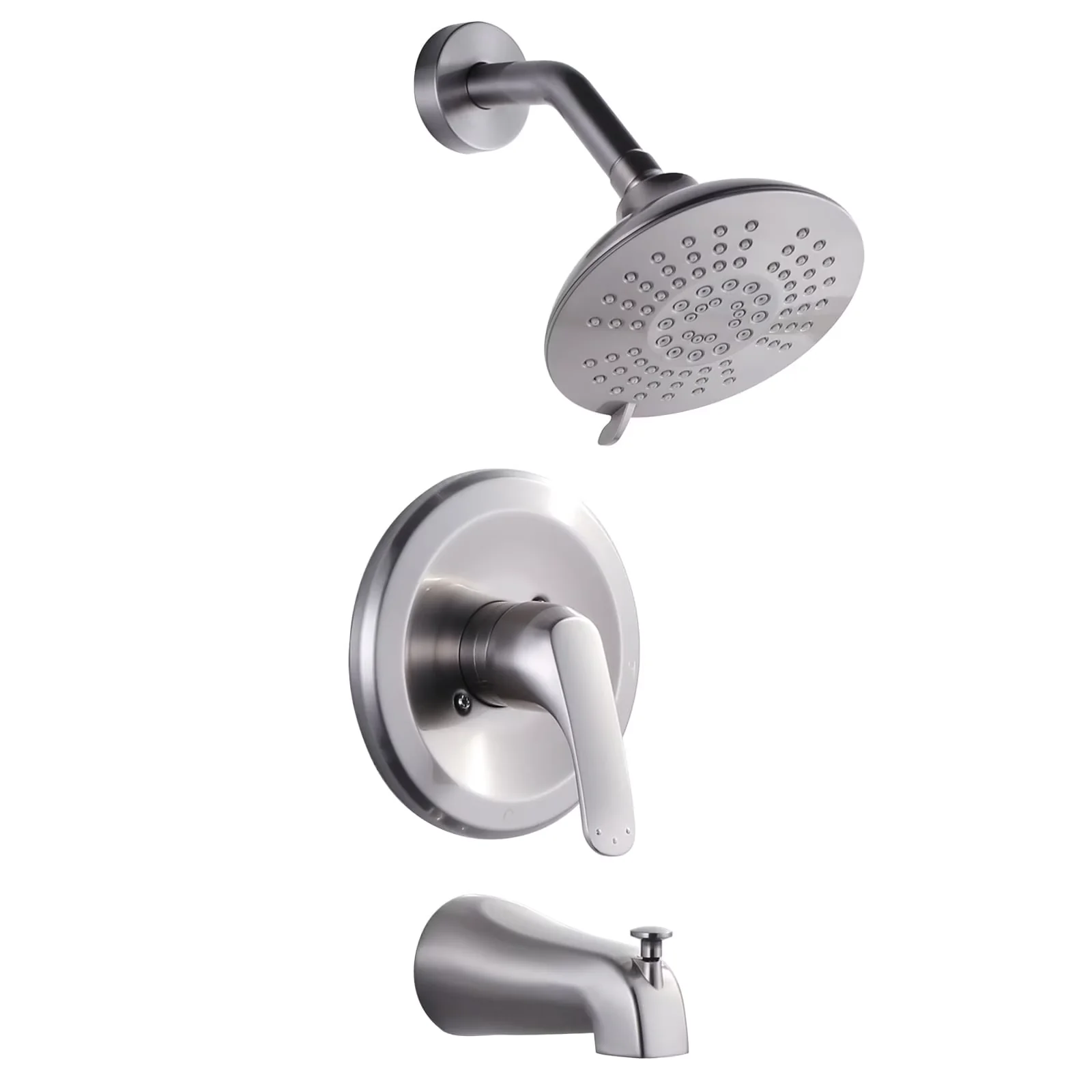 Shower Head Stylish with Easy To Install, Adjustable Temperature - Brass Gray Model 9D047A
