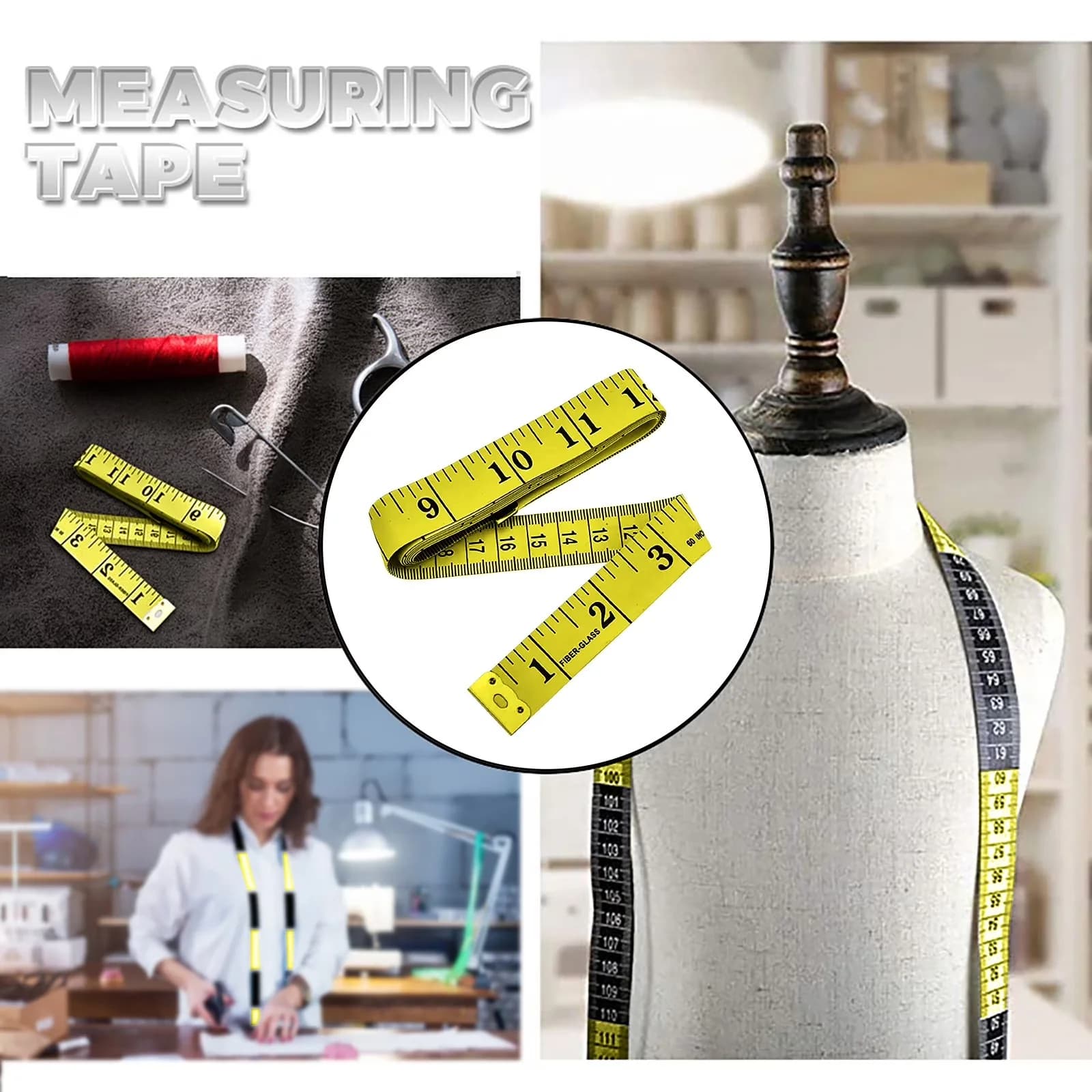 Efficient Measuring Layout with Clearance Tool Rose Red, Tape - Red Pvc Plastic for Home Model CE752D