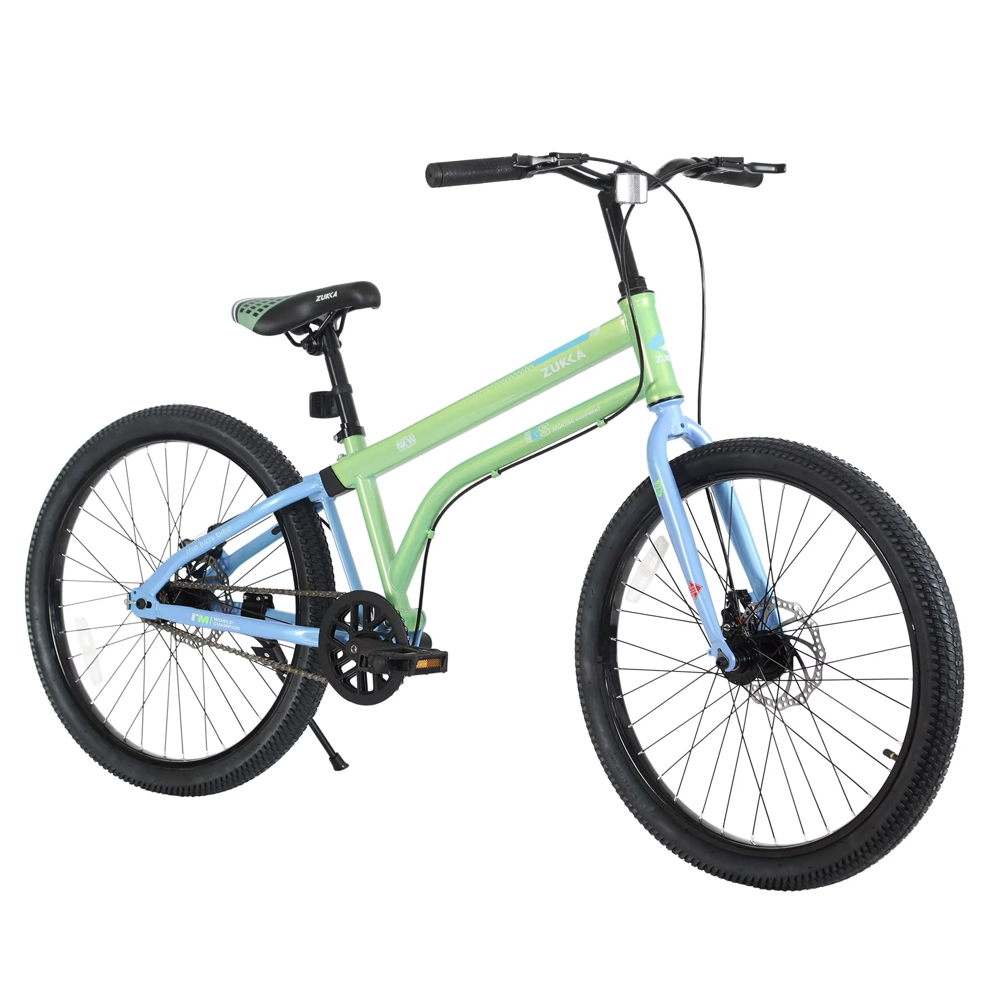Versatile Road Bike with 24-Inch Wheels & 2.125" Tires - Blue 24 Inch - Contemporary Style Model 5764C2
