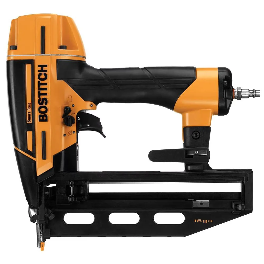 Quality Air Tools Compressor with Easy Installation, Smart Point 16 Ga Pneumatic Nail Gun - Model 3F5786