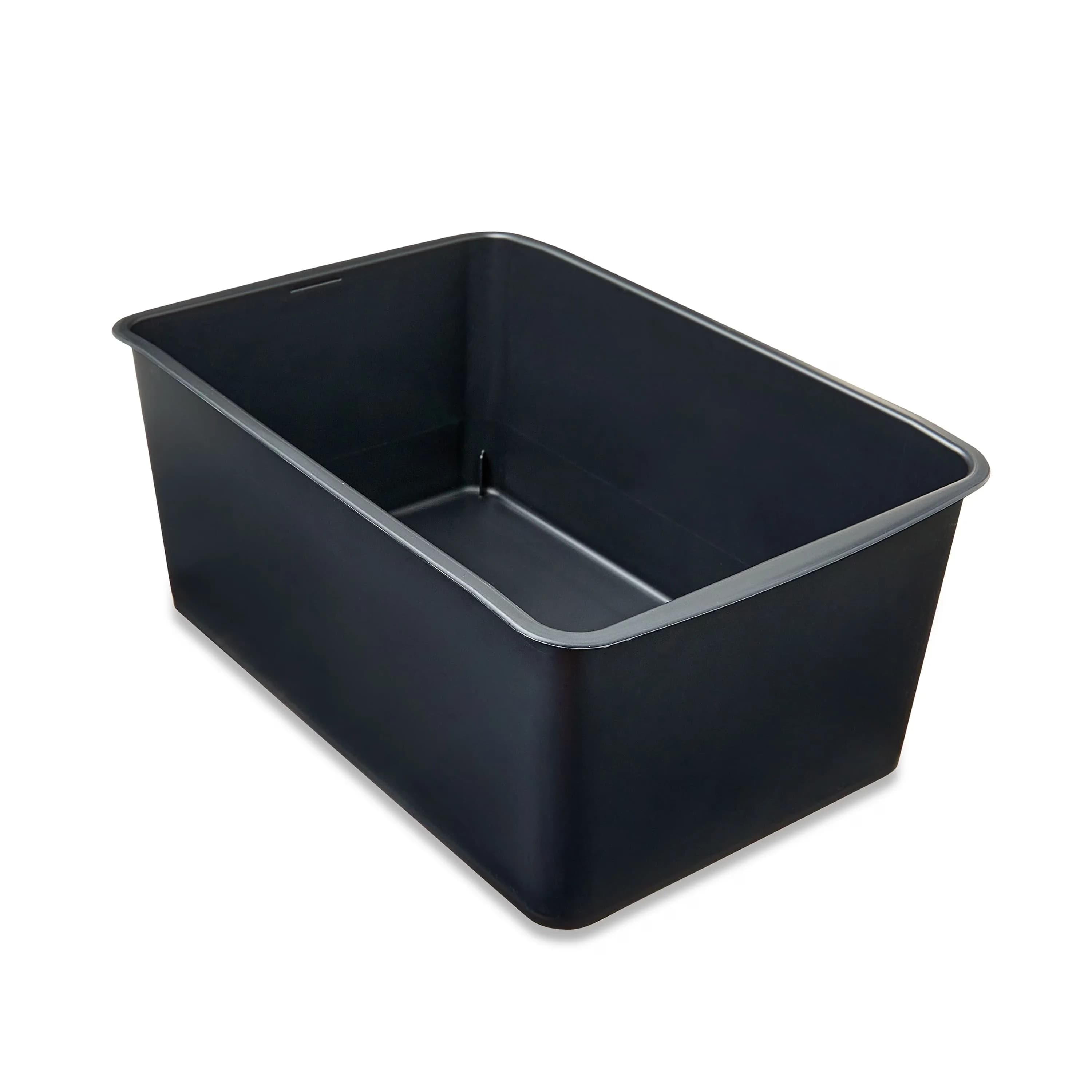 Reliable Garage Storage Supply with Cubby Bin, Black, 12.27 x 7.96 x 5.12 in - Plastic Black Model 15CA9A