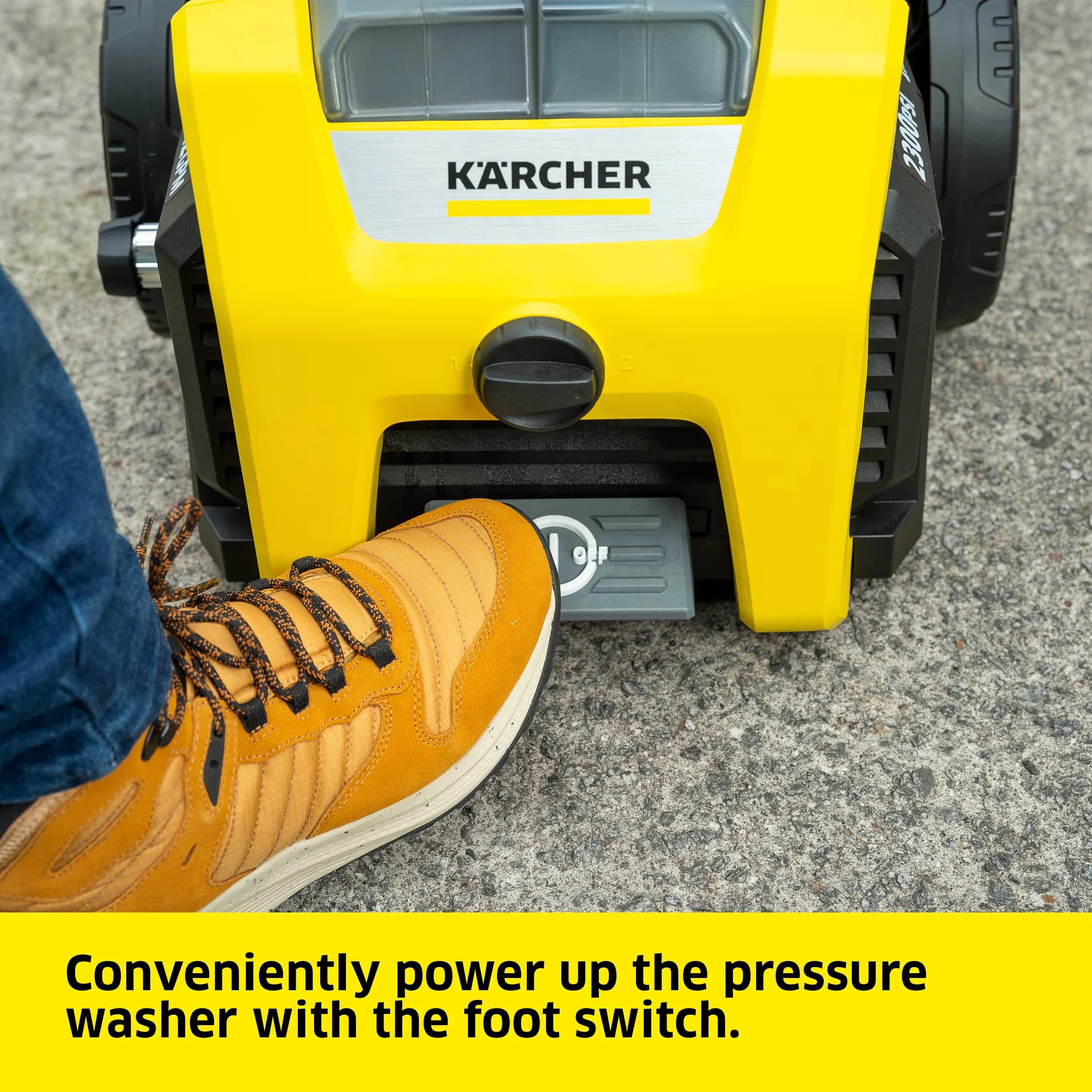 Quality Pressure Washer with Quick Connect Tips, Kärcher, Detergent Tank - Model 288AD8