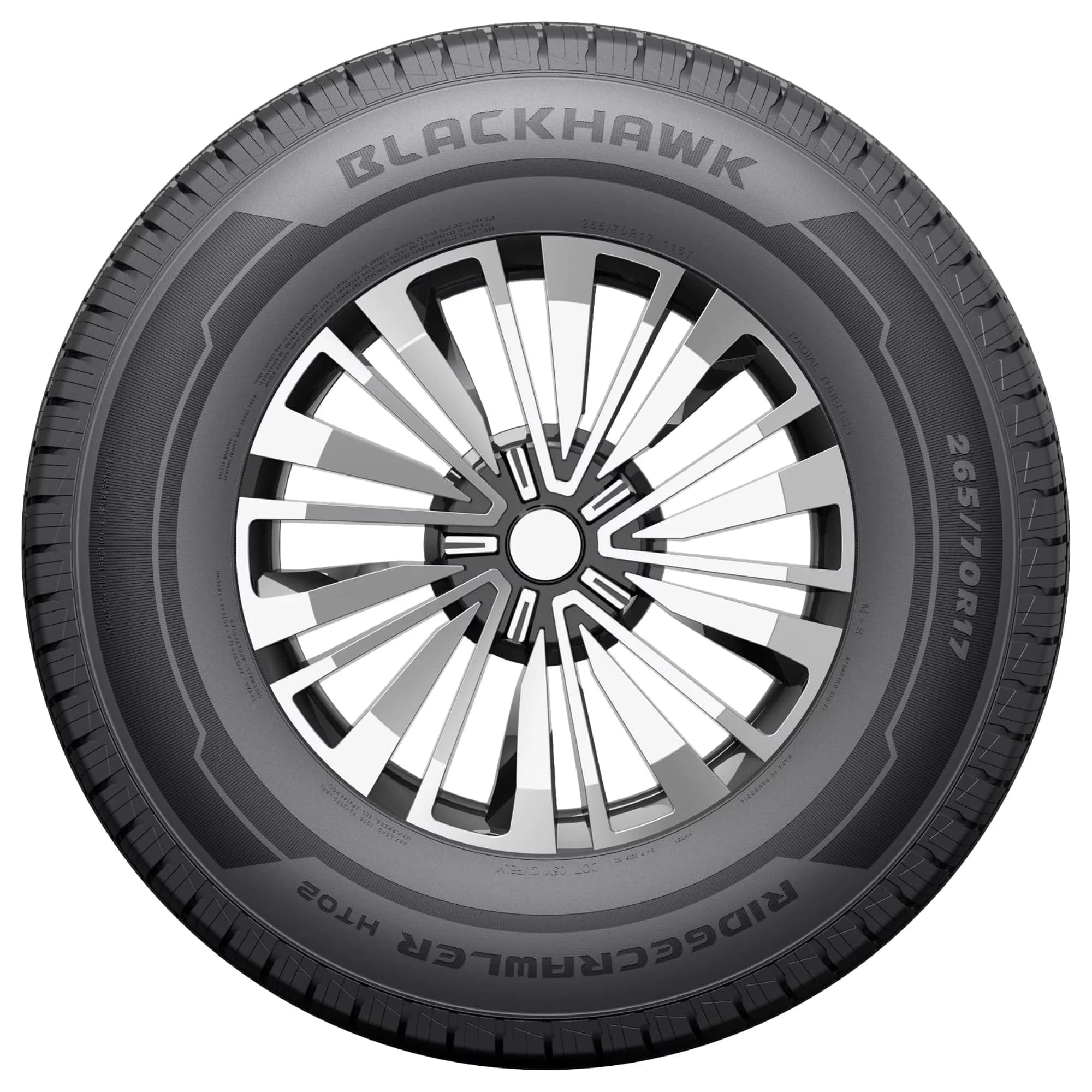 Quality Truck Tire with Fits Multiple Makes And Models, Size: 265/70R17 - Model 68D813