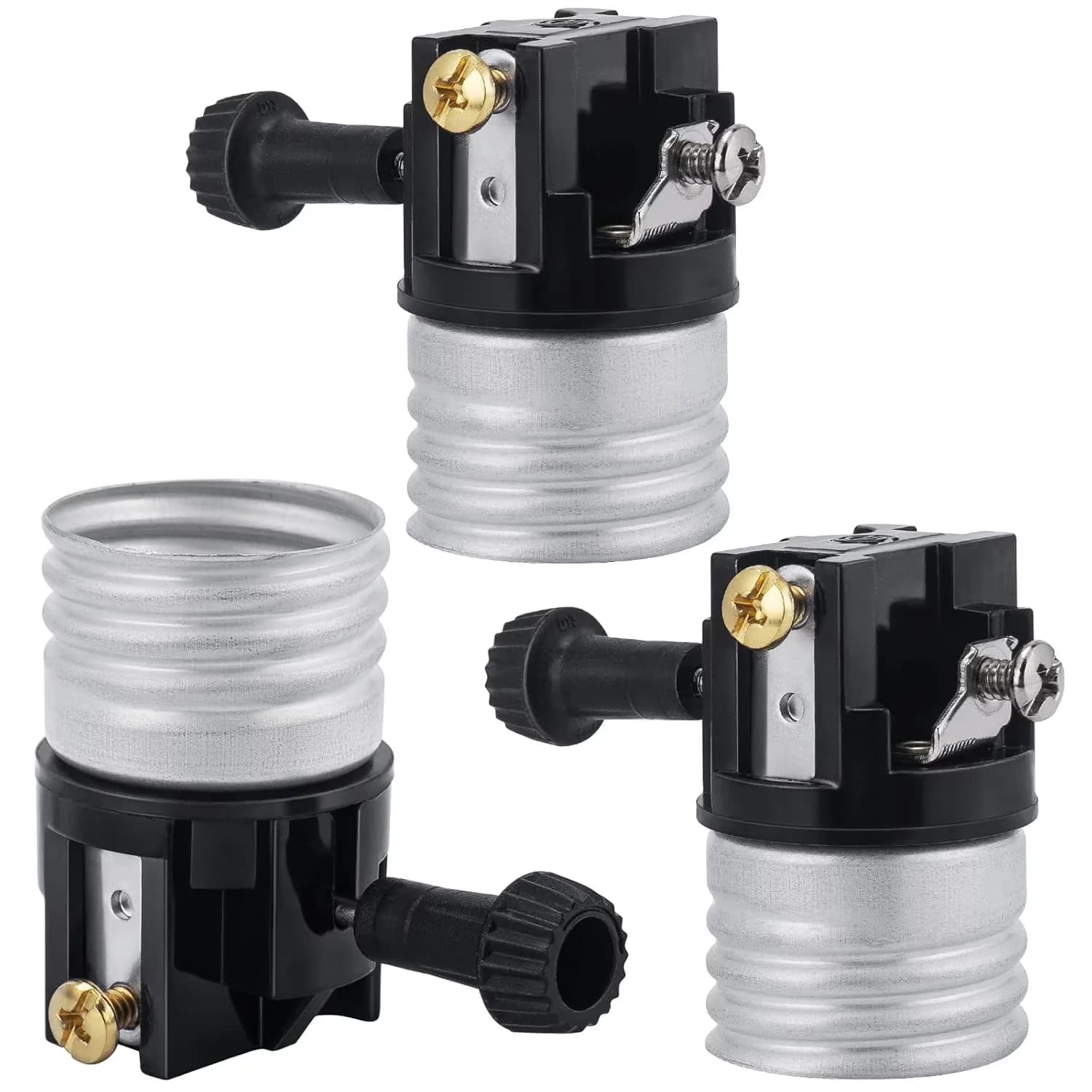 Versatile Lamp Set with Repair Parts, 3-Way Socket Replacement, UL Listed - Model 7BC5B6
