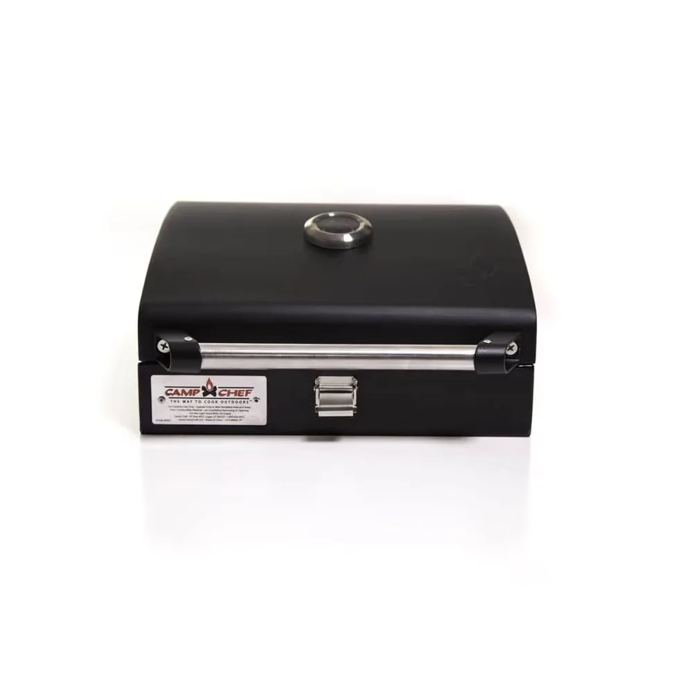 Versatile Gas Grill with Rust Resistant, Deluxe BBQ Box, BB30L - Cast Iron Black Model B1401A