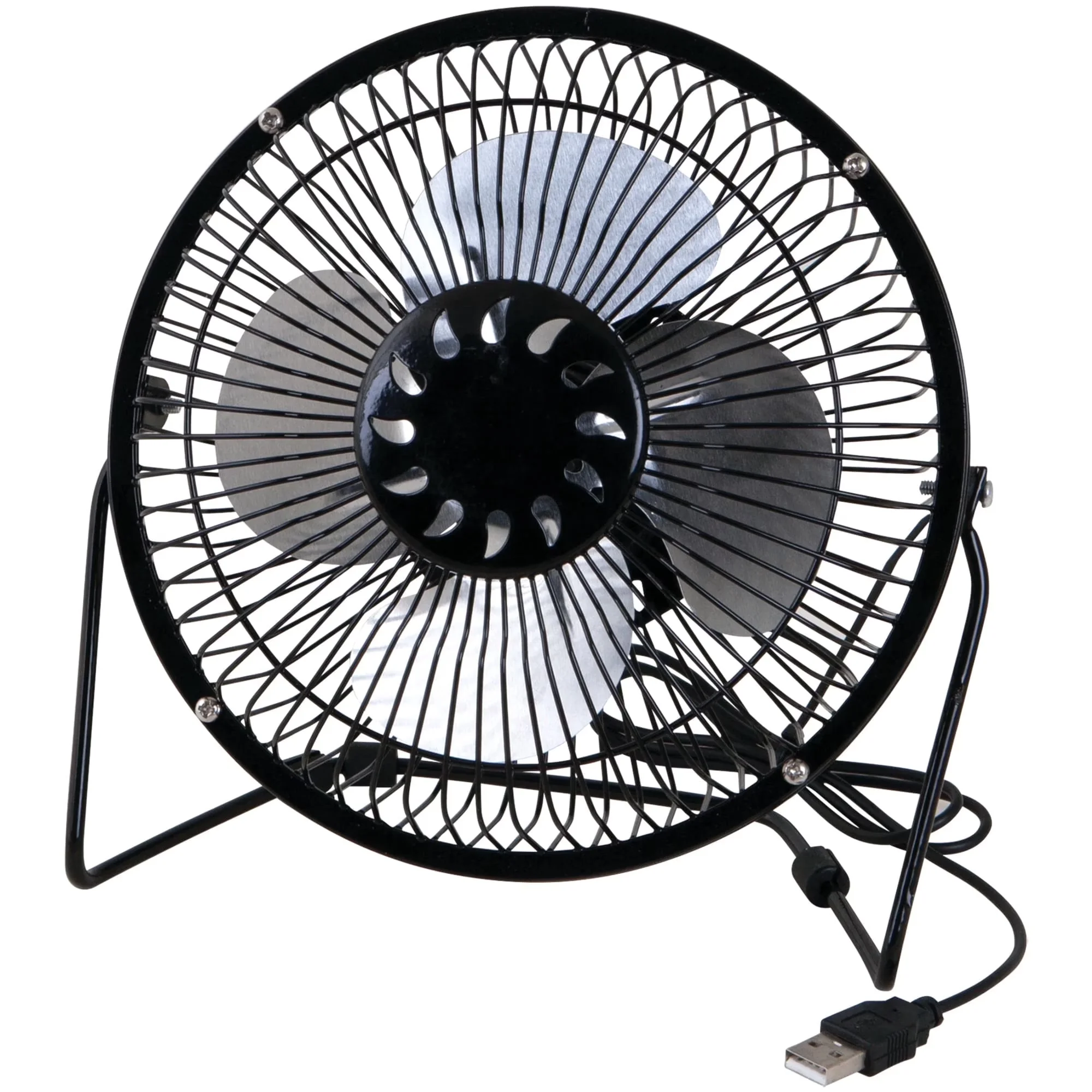Reliable Fans In Cooling with Low Noise, USB Powered, W1663 6-Inch Blade (Powerful Airflow - Metal Model 1E9467