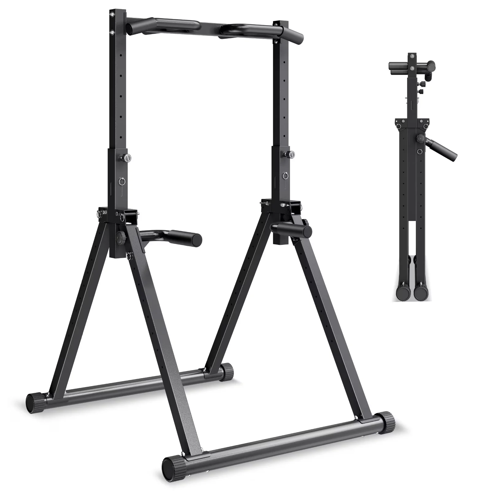 Professional Home Gym with Pullup Bars Free Standing, Capacity Portable Pullup Bar Station - Model 046314