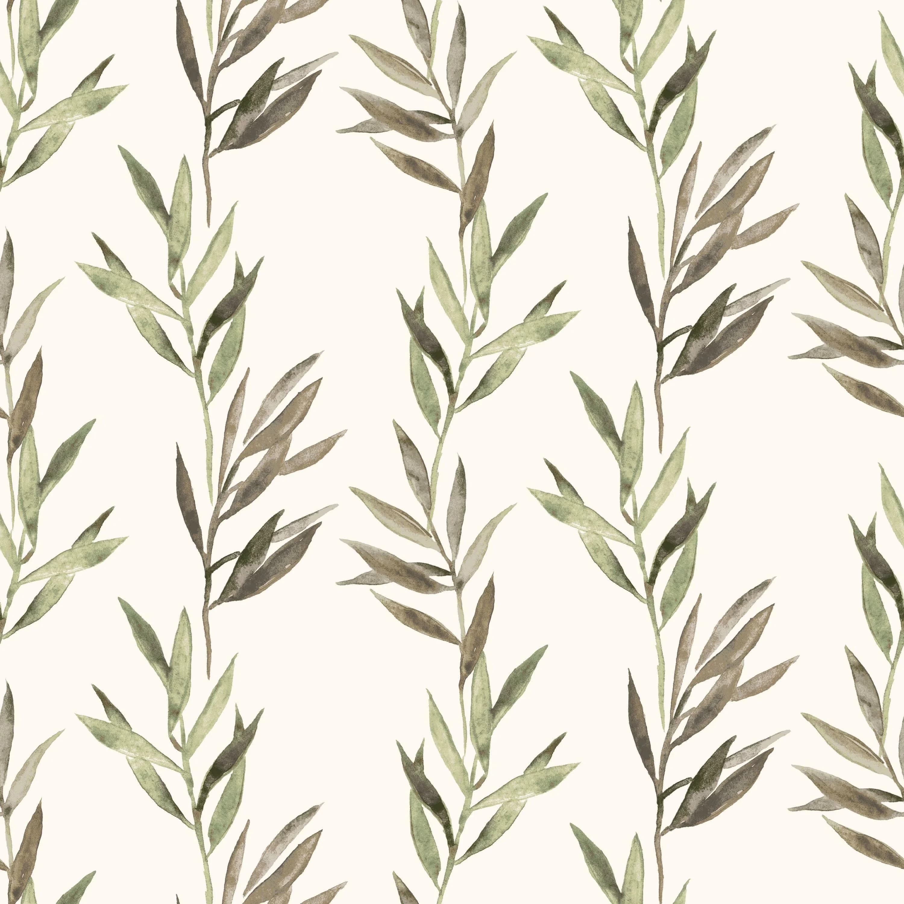 Compact Wallpaper Wall Decals Wall Covering with Removable, 100% removable peel and stick wallpaper, Scalata Branches - Vinyl Model 0E9FFC