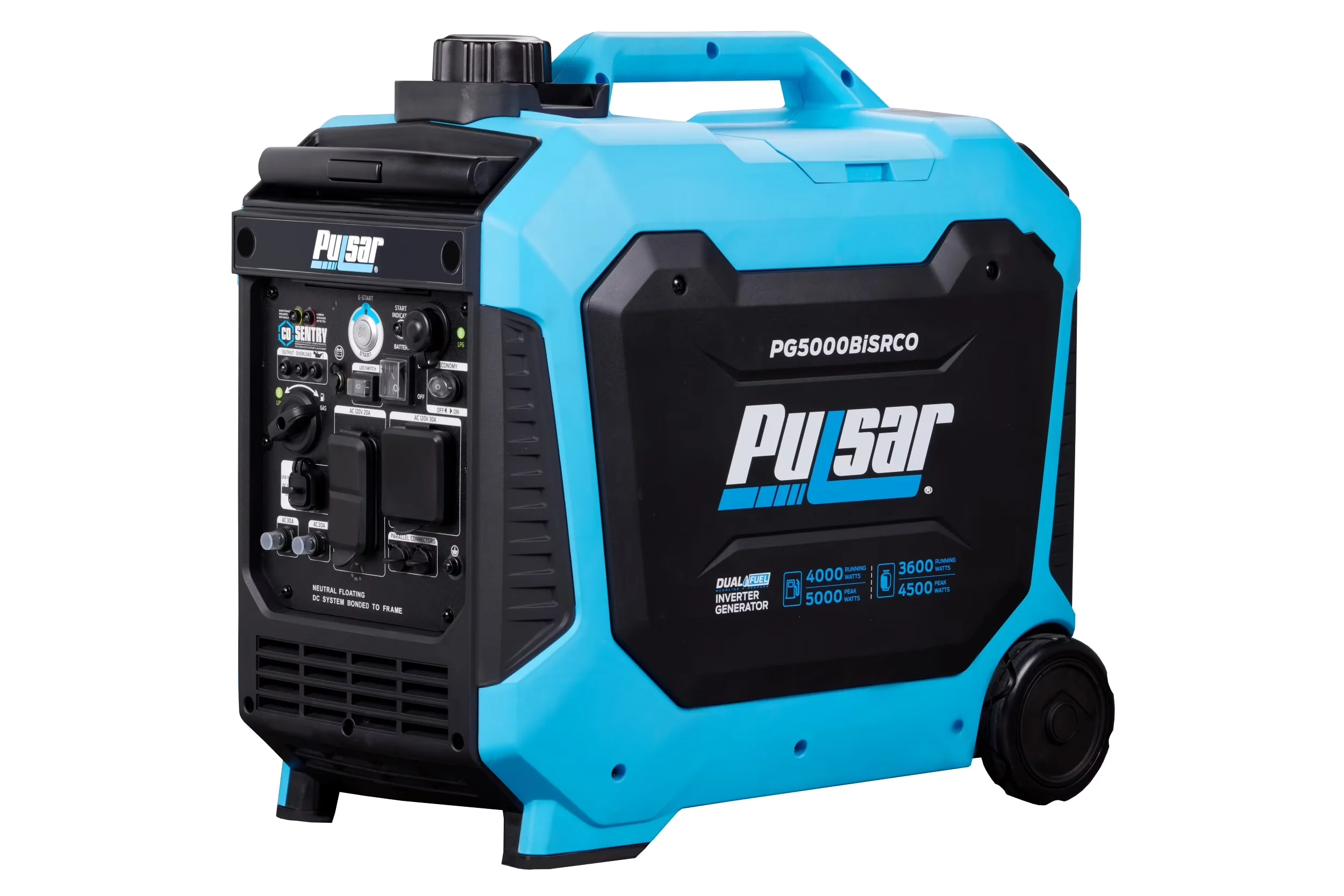 Classic Generator with 5000W, Overload Protection, 5000-Watt Dual Fuel RV Ready Inverter - Model B58B12