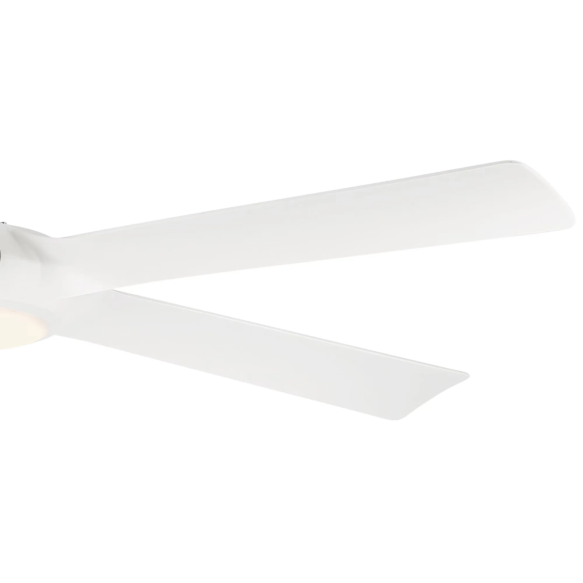 Ceiling Fan Quality with LED, Contemporary, Remote Controlled - Glass White Model 3389F0