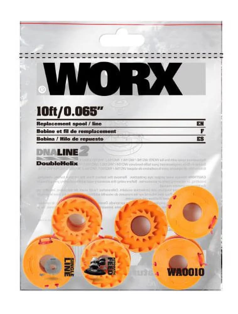 Durable Replacement Parts Accessory with 6-Pack Trimmer Line - White WA0010 Model 537CC1