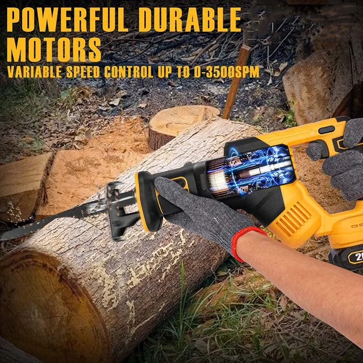 Power Saw Classic with Battery, 21V, KMA 21 V Cordless Reciprocating - Traditional Style Model 4A5129