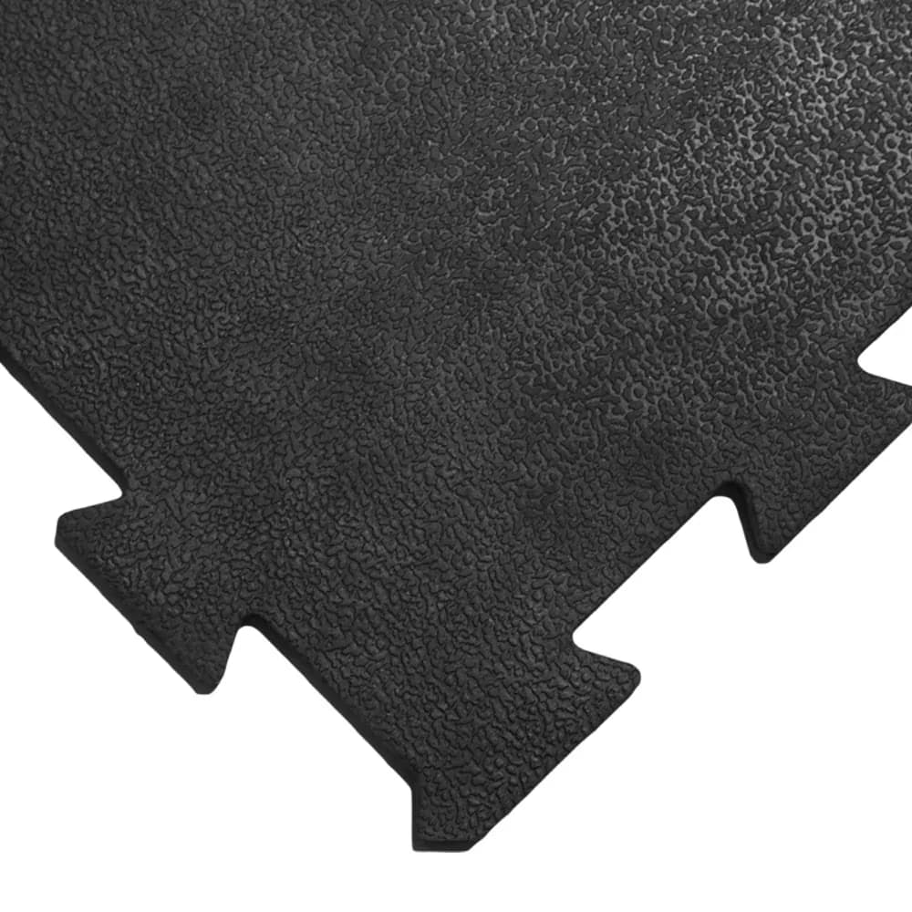 Grey Vinyl Flooring Vinyl Plank Flooring Innovative with Interlocking, "Armor-Lock" Interlocking Rubber Mat - Rubber Black Model FD0BEB