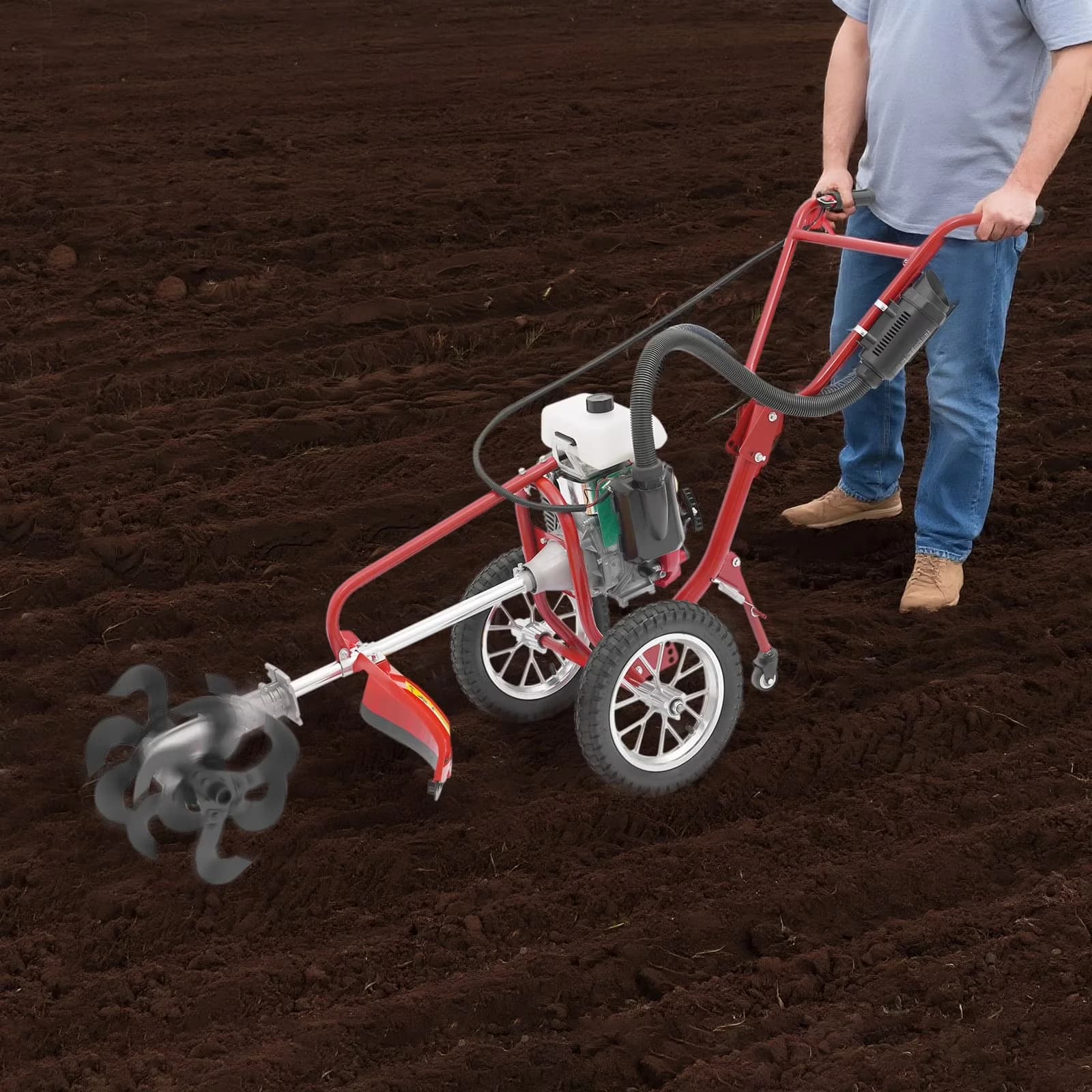 Quality Trillers Cultivator with Engine Type: 4-stroke Gasoline Engine, Cooling Way: Air-cooled - Model 29A65A