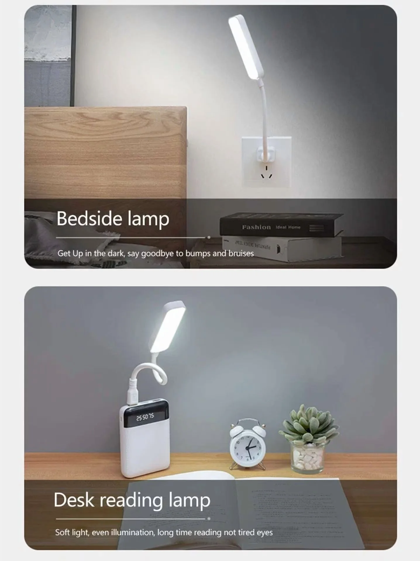 Modern Desk Lamp with LED, Easy to use and practical for everyone., 1 Pc Small Led - Model AD948D