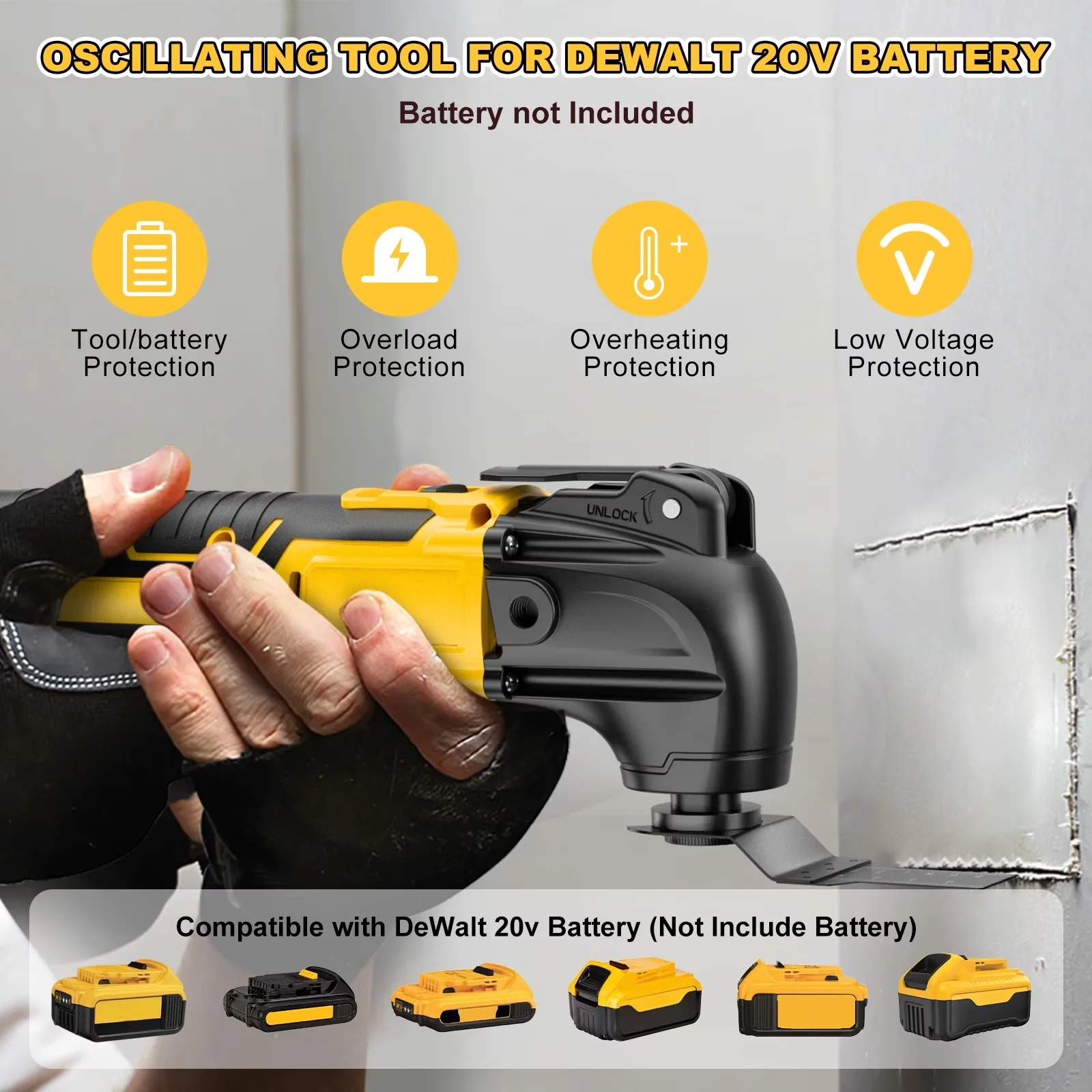 Compact Woodworking with Battery, 20V, Easy To Operate - Reliable Performance Model 79381E